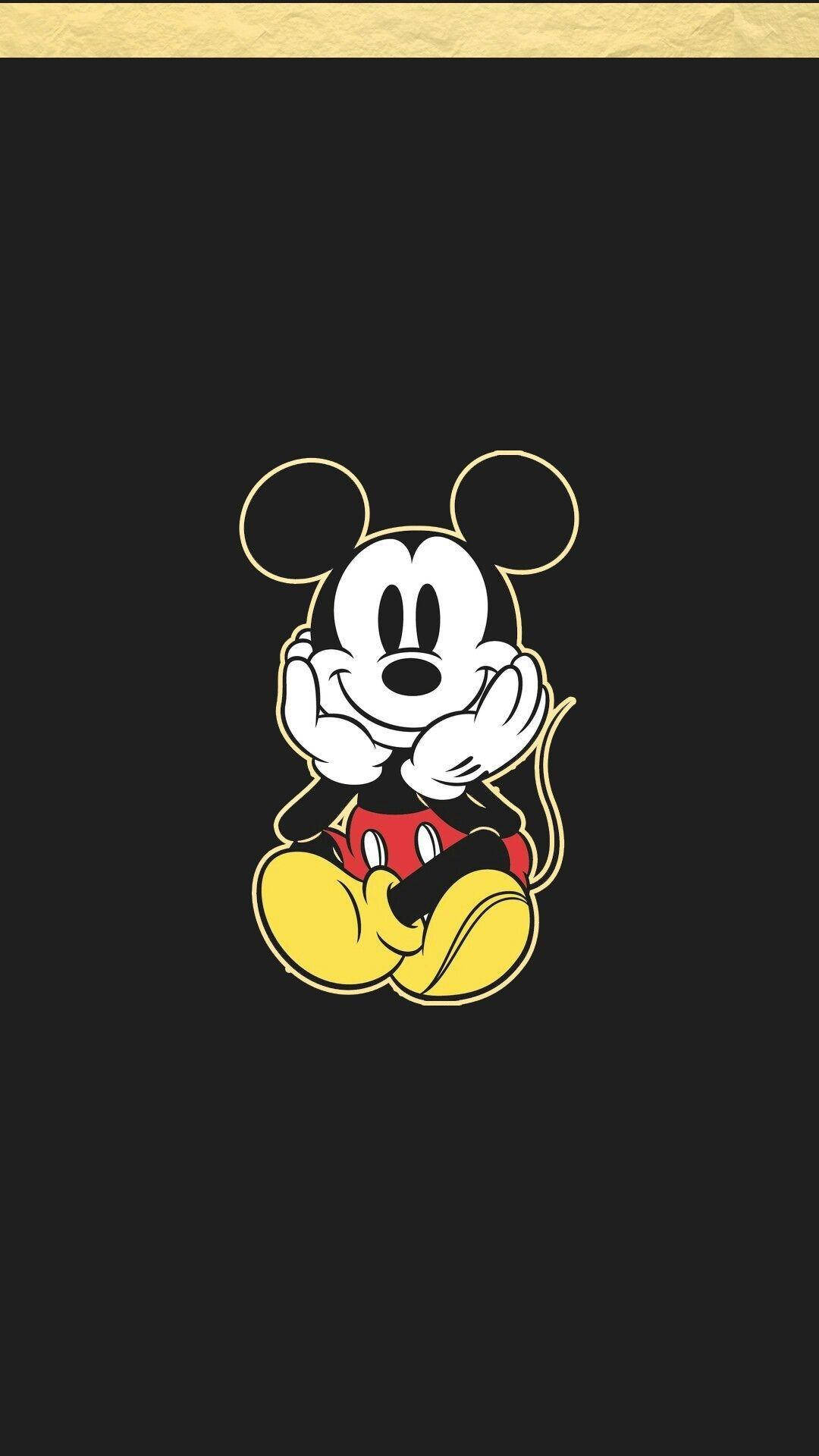 Cute Mickey Mouse Iphone Background