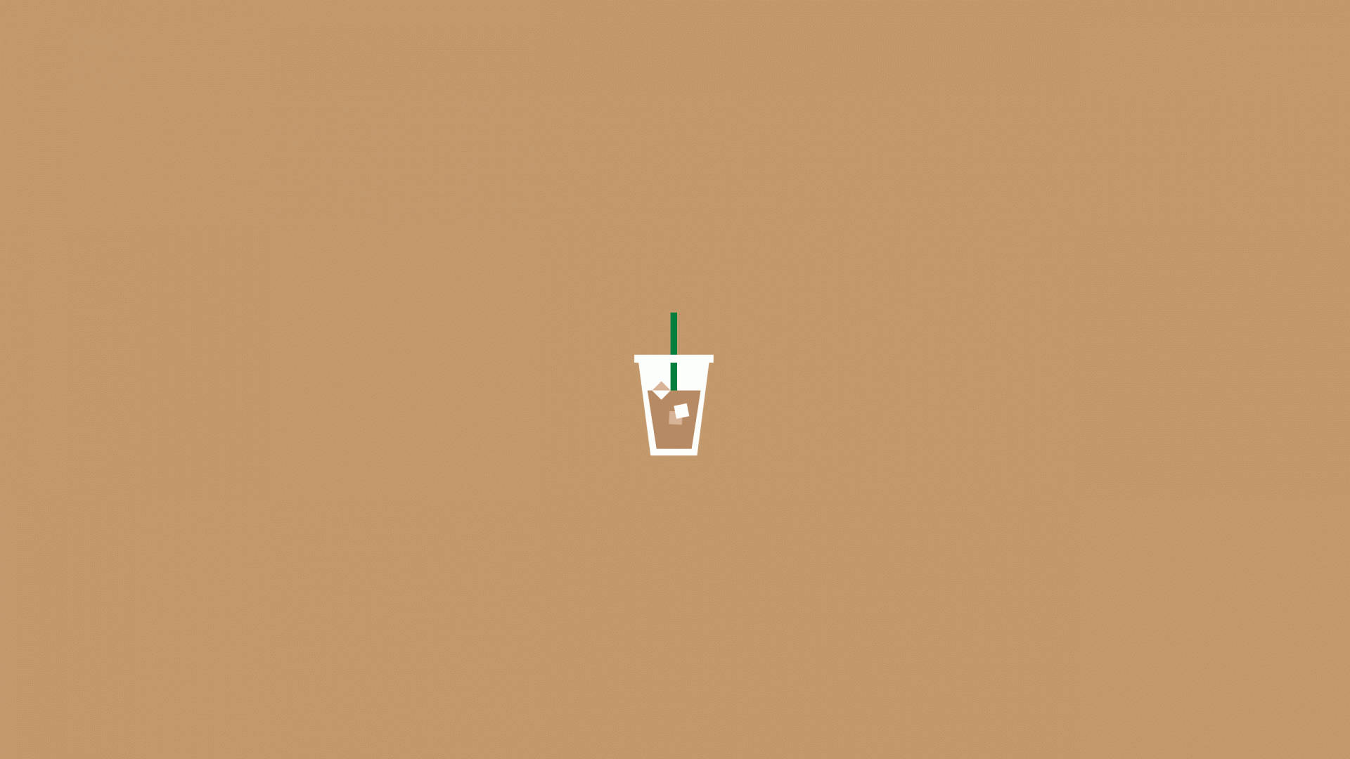 Cute Minimalist Drink Background