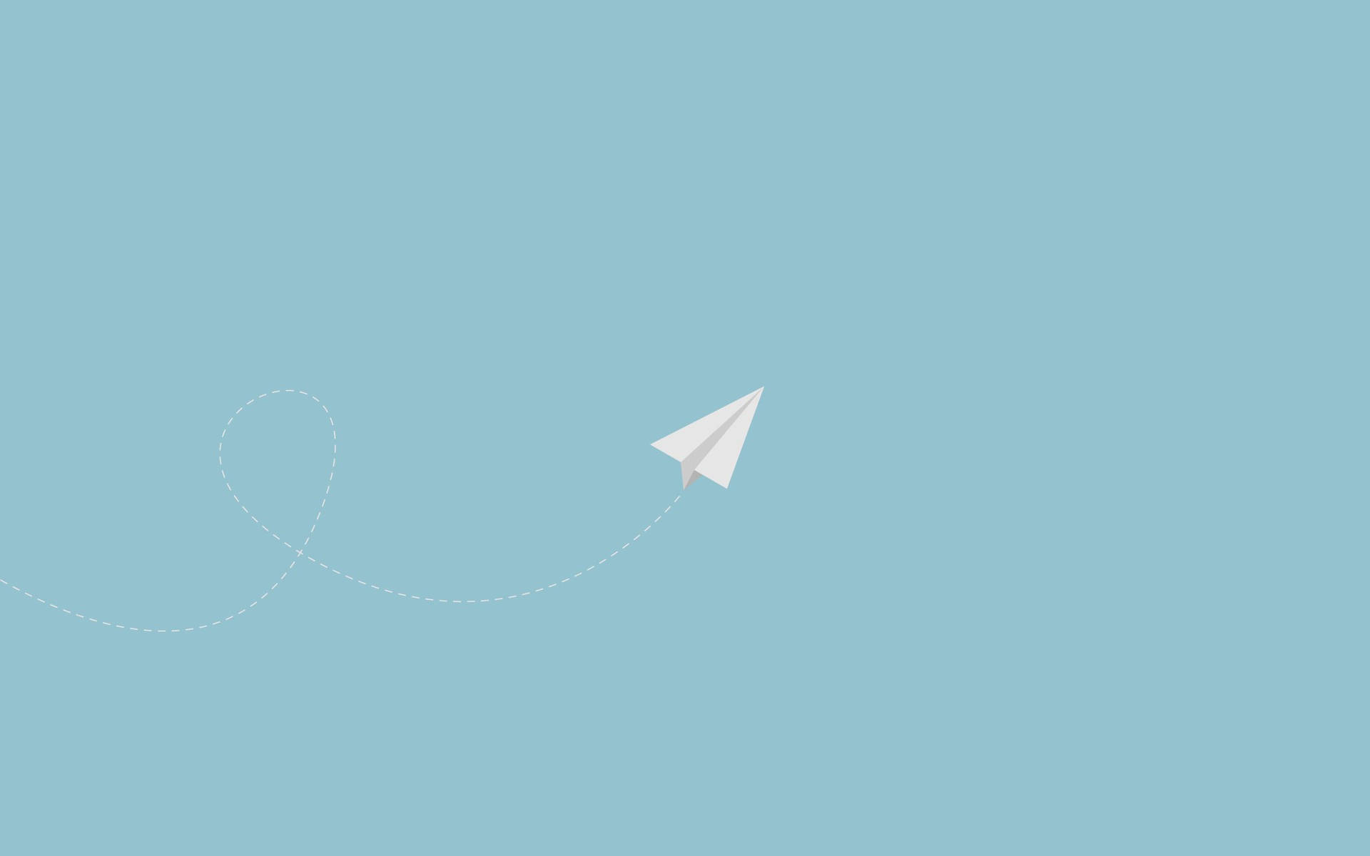 Cute Minimalist Plane Background