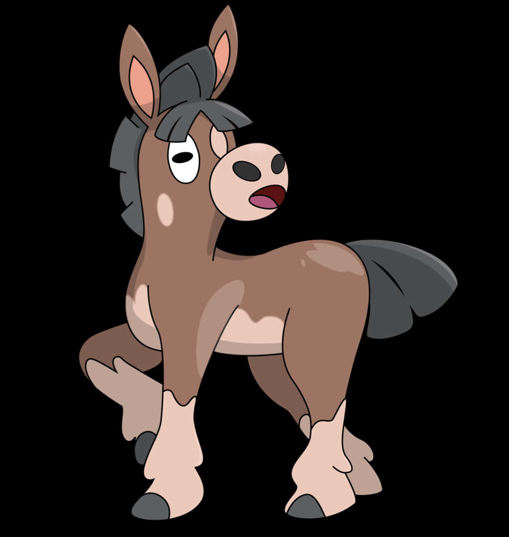 Cute Mudbray White Background Background