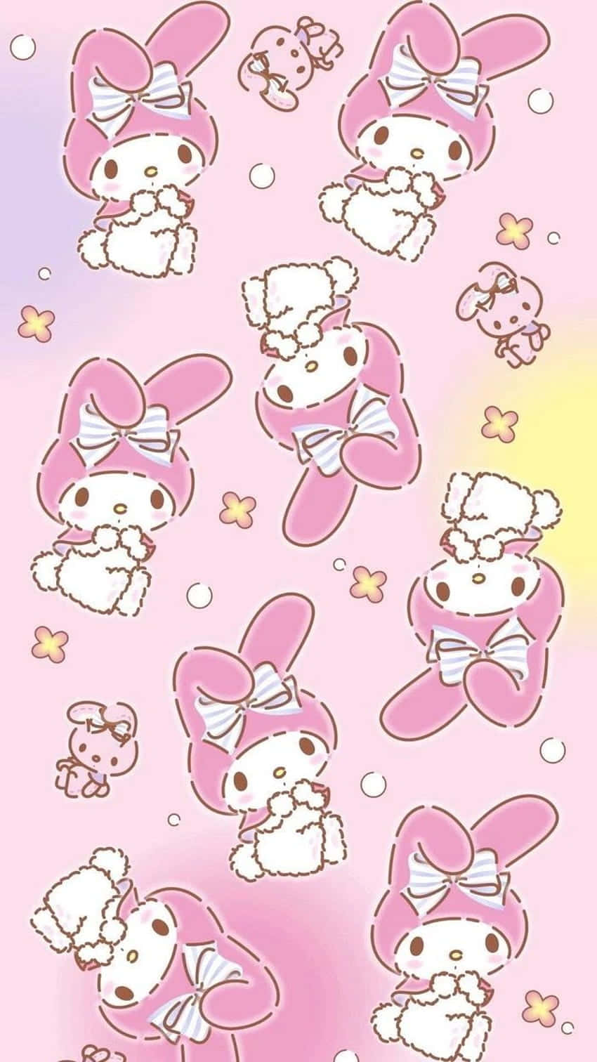 Cute My Melody Fictional Cartoon Character