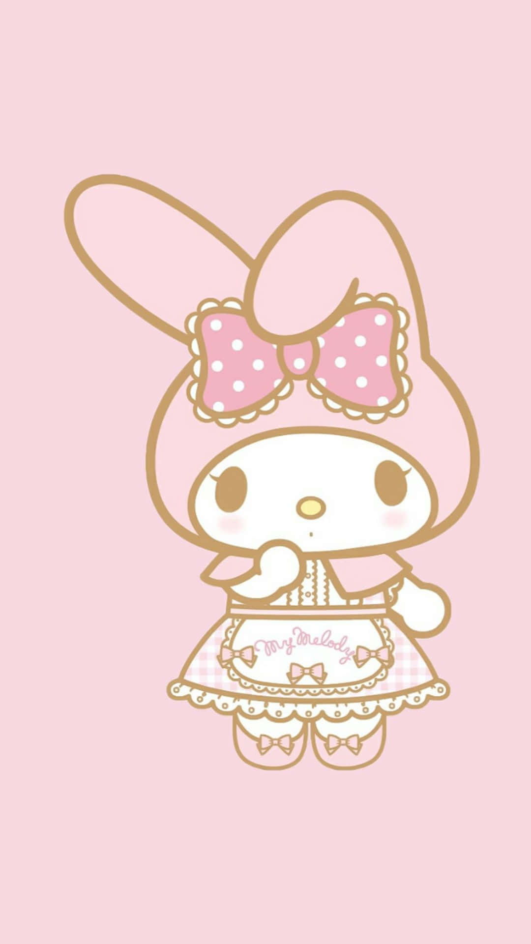 Cute My Melody Pink Maid Dress