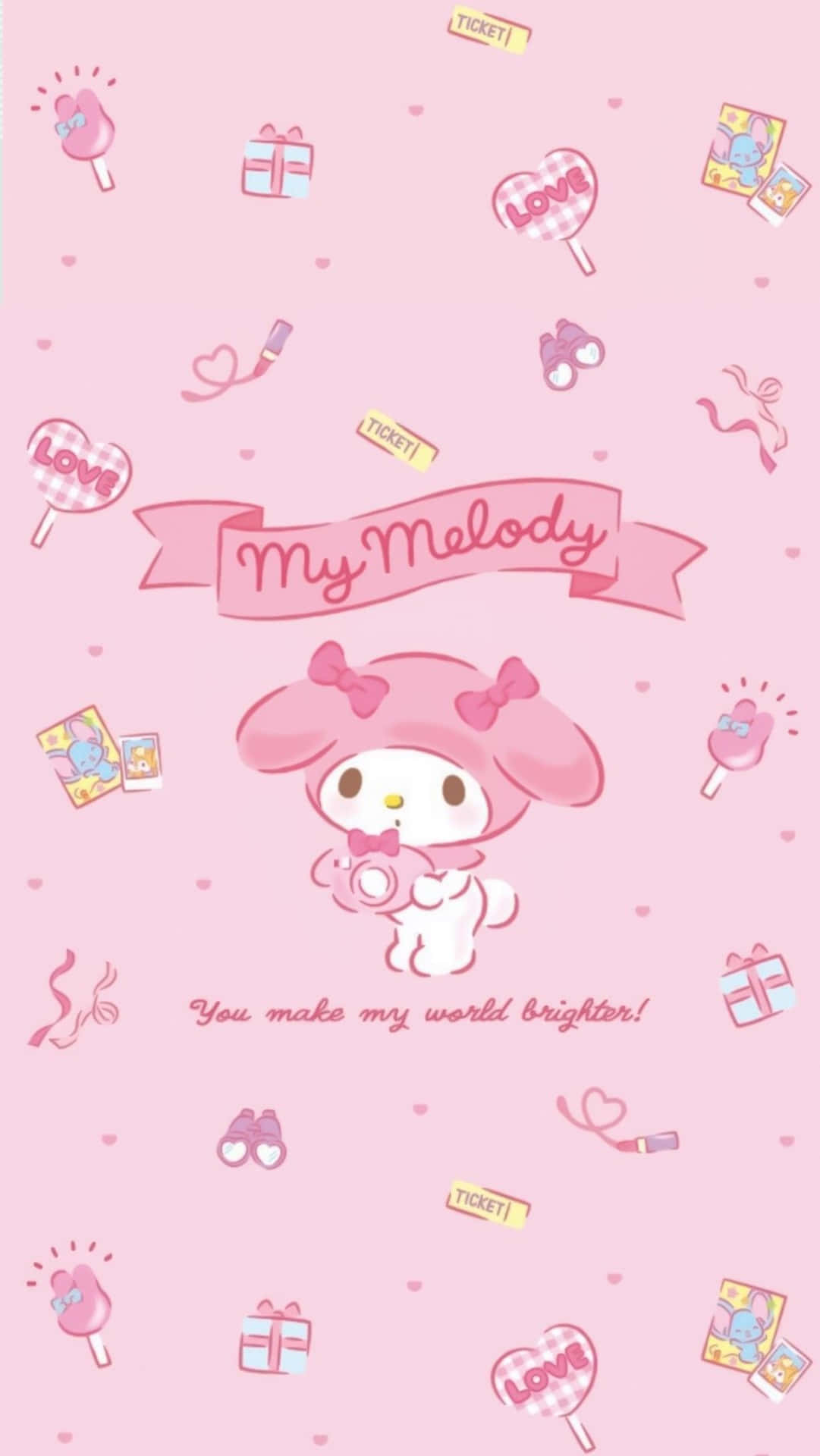 Cute My Melody Sanrio Cartoon Character