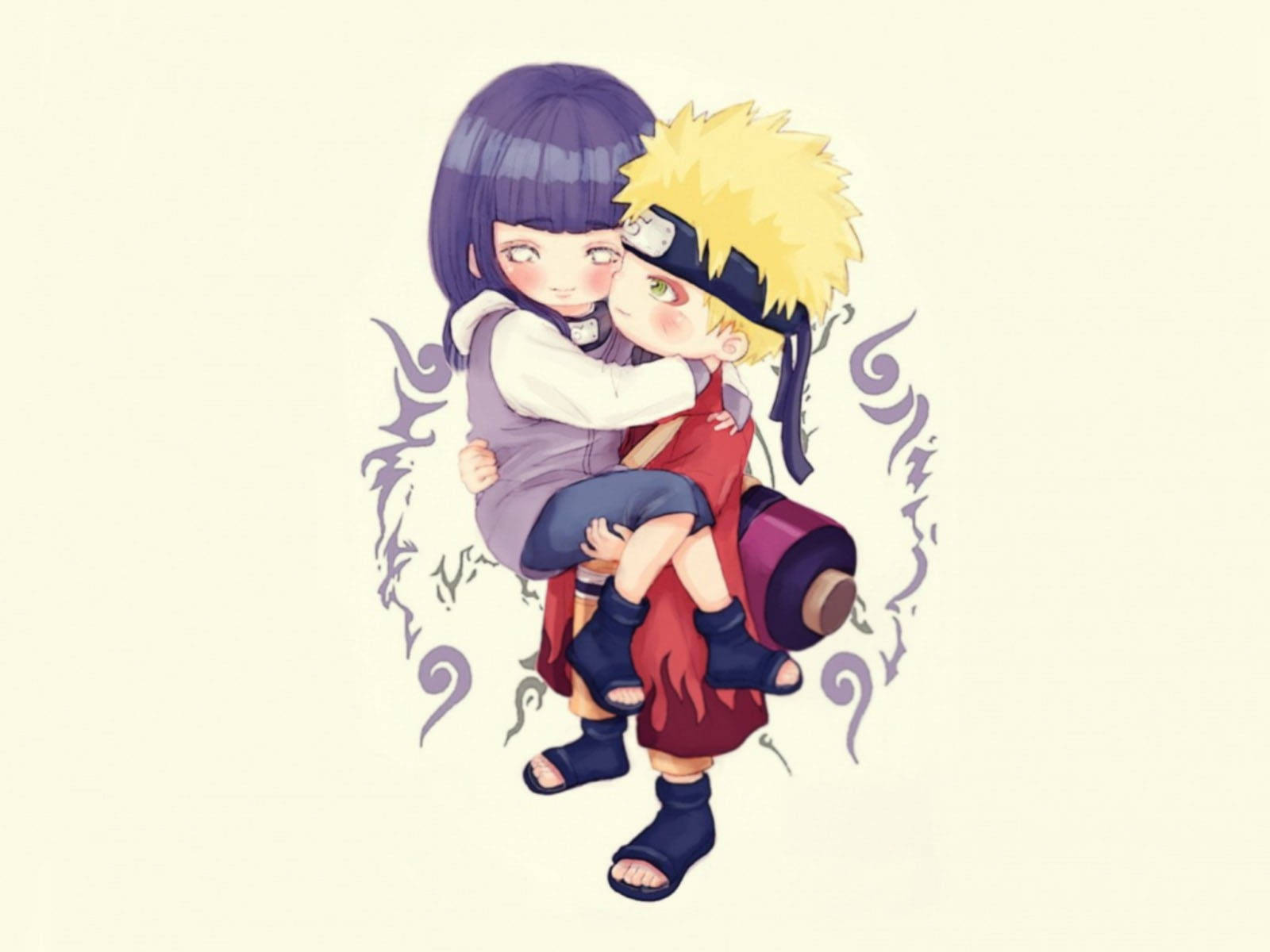 Cute Naruto And Hinata Couple Background
