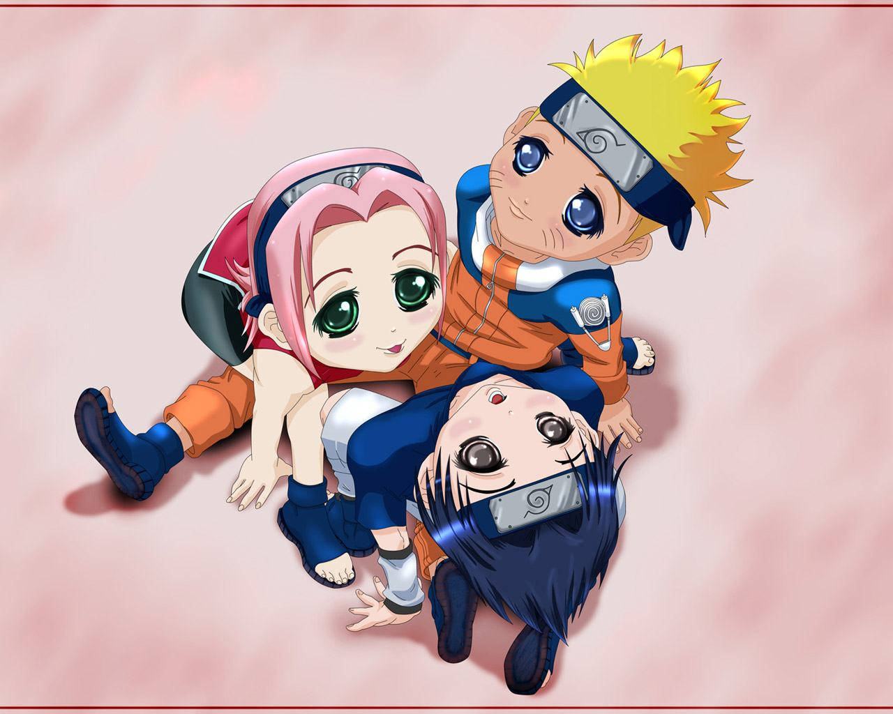 Cute Naruto Baby Illustration