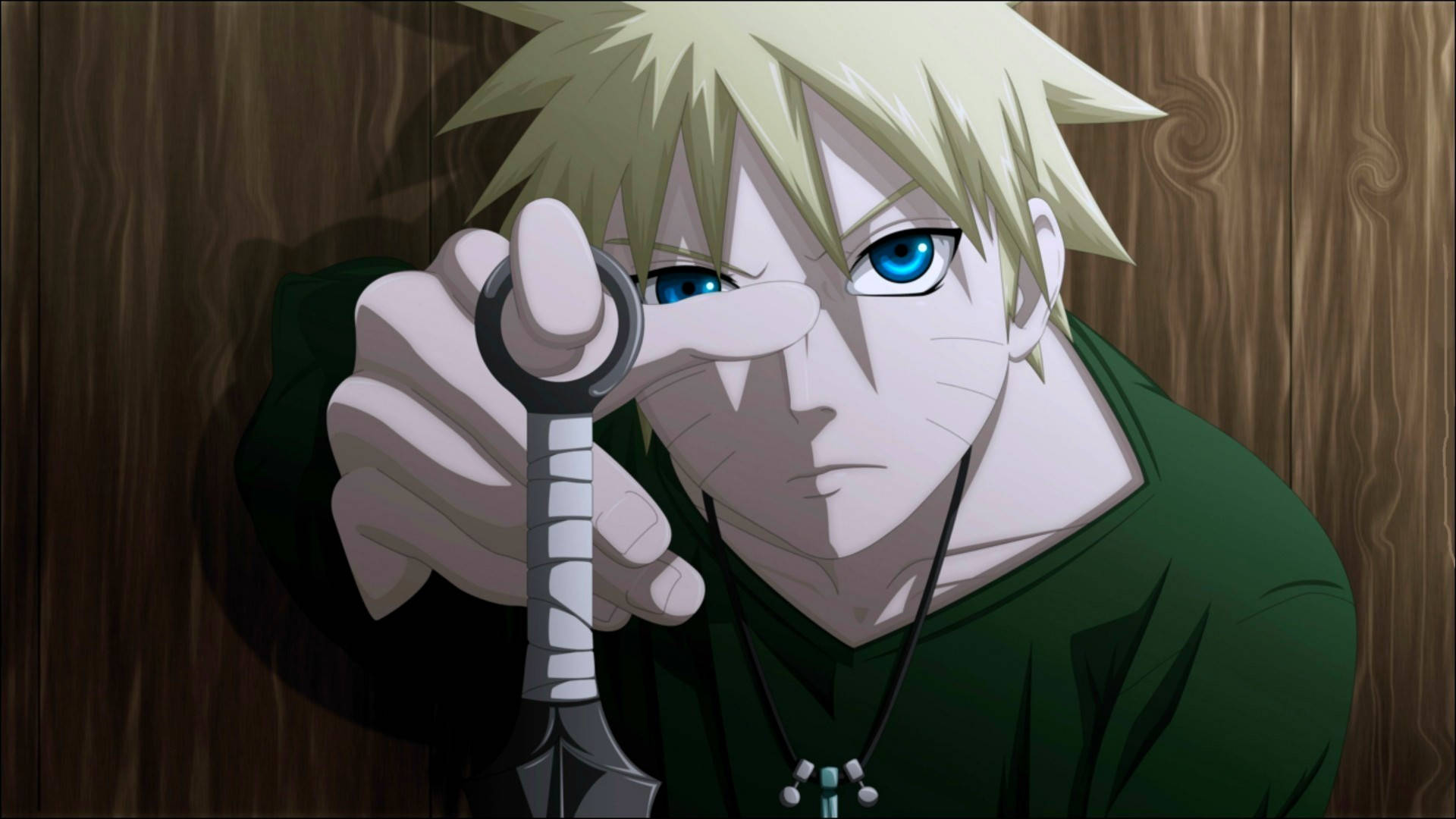 Cute Naruto Blue Eyes Background
