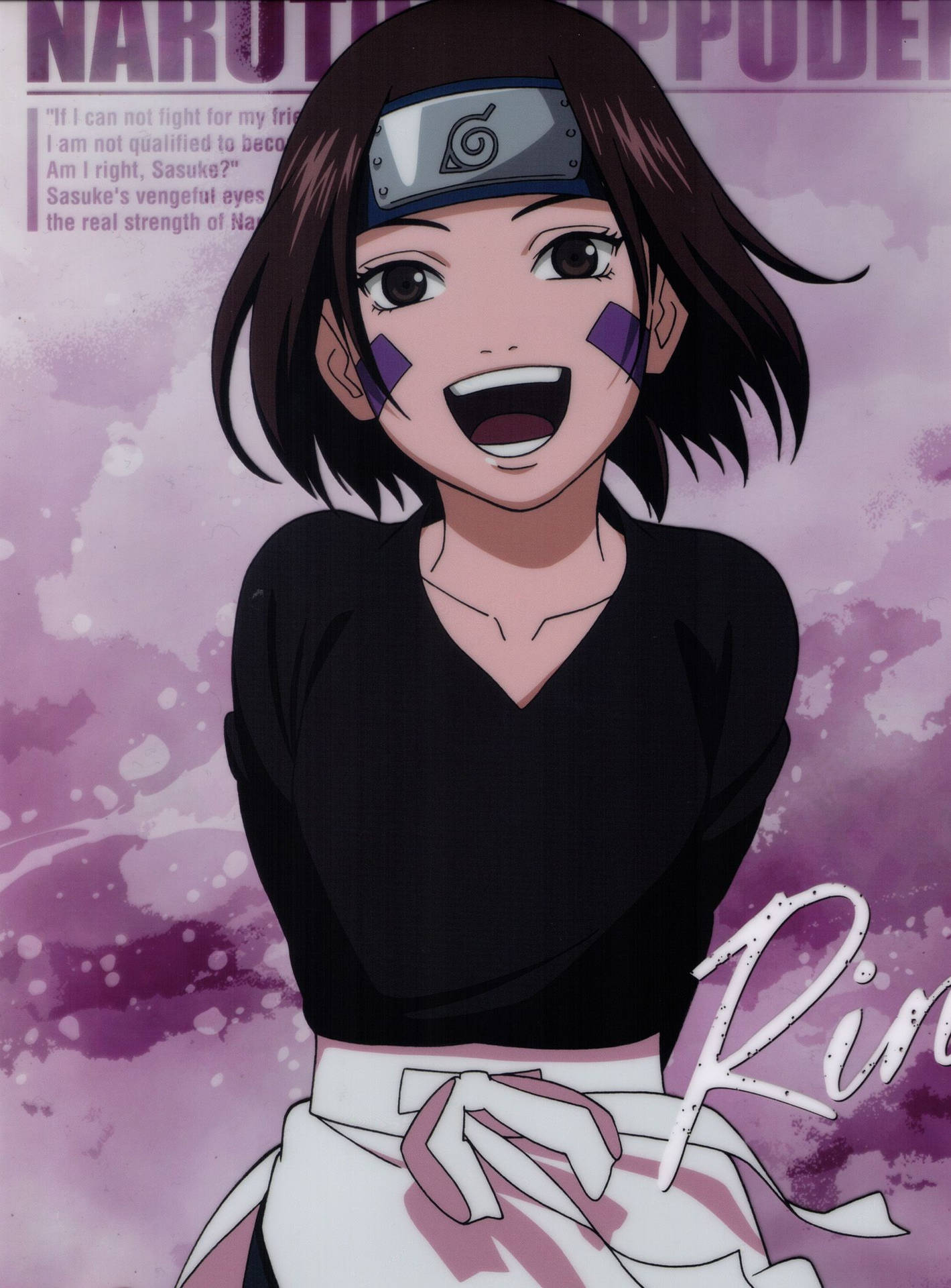 Cute Naruto Rin Background