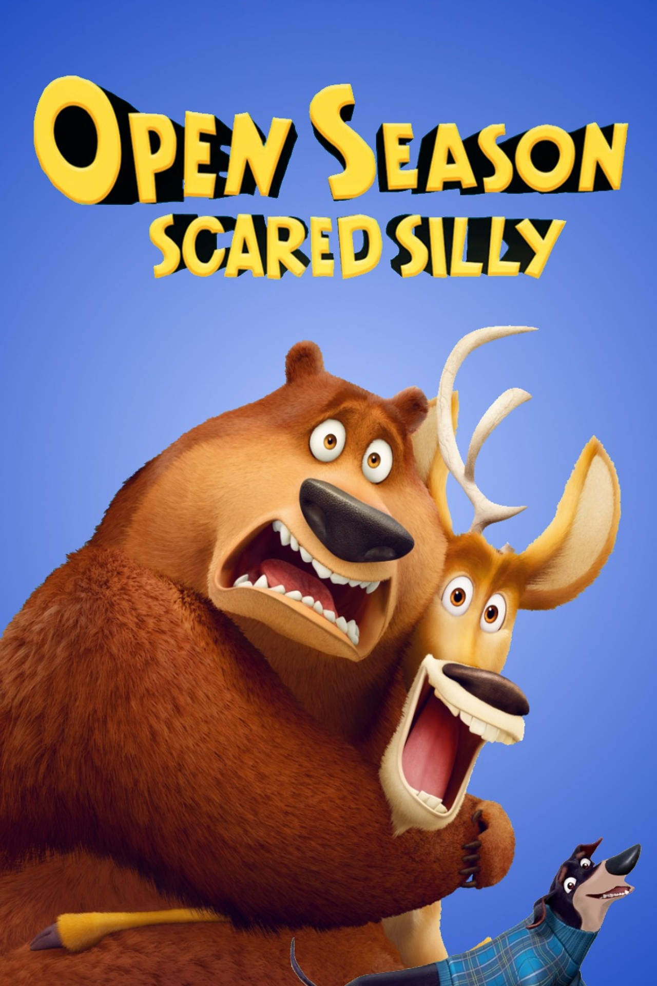 Cute Open Season Scared Silly Poster Background