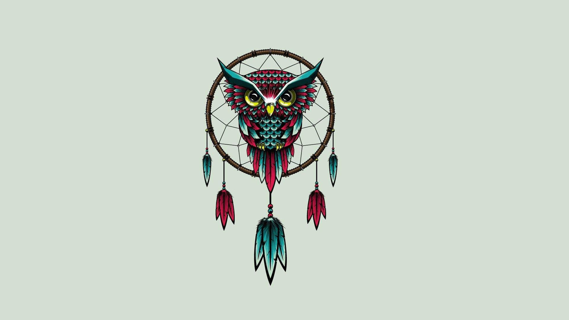 Cute Owl Dream Catcher