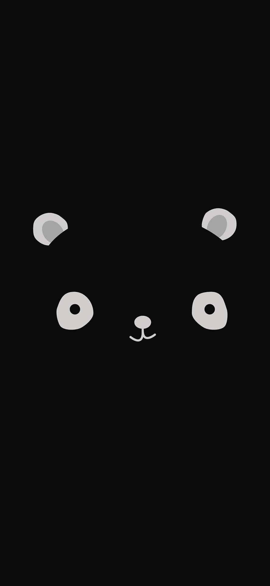 Cute Panda Facei Phone Wallpaper Background