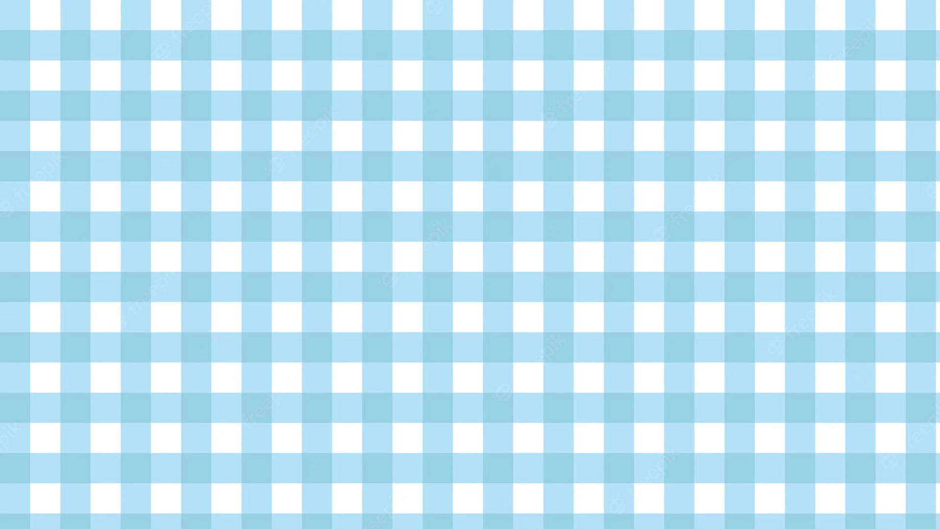 Cute Pastel Blue Aesthetic Checkered Pattern Background