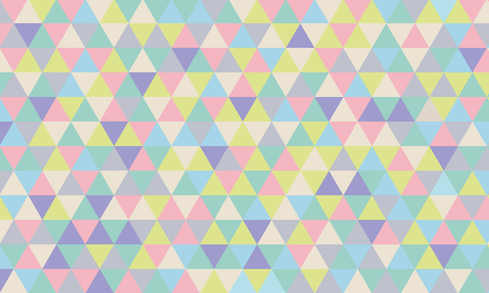 Cute Pastel Colors Geometric Abstract Background