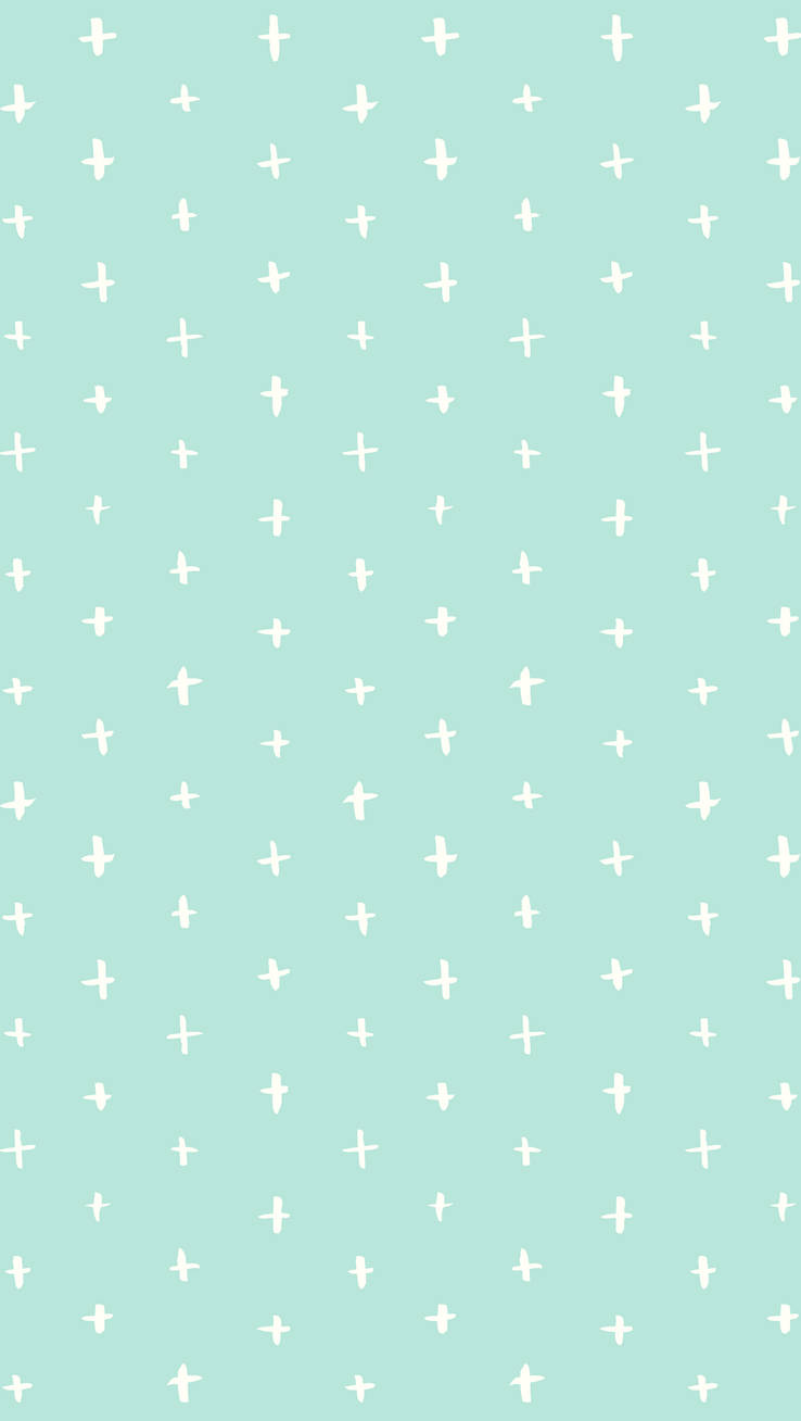 Cute Pastel Mint Green Background Background