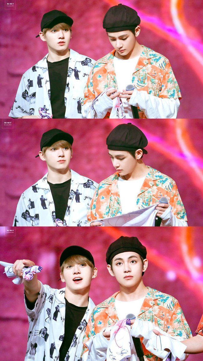 Cute Pattern Shirts Taekook Bts Background