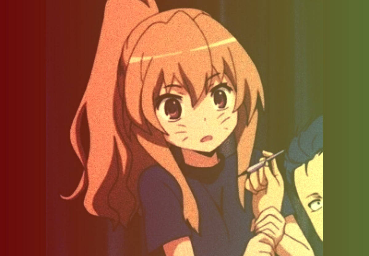 Cute Pfp Of Taiga With Whiskers Background