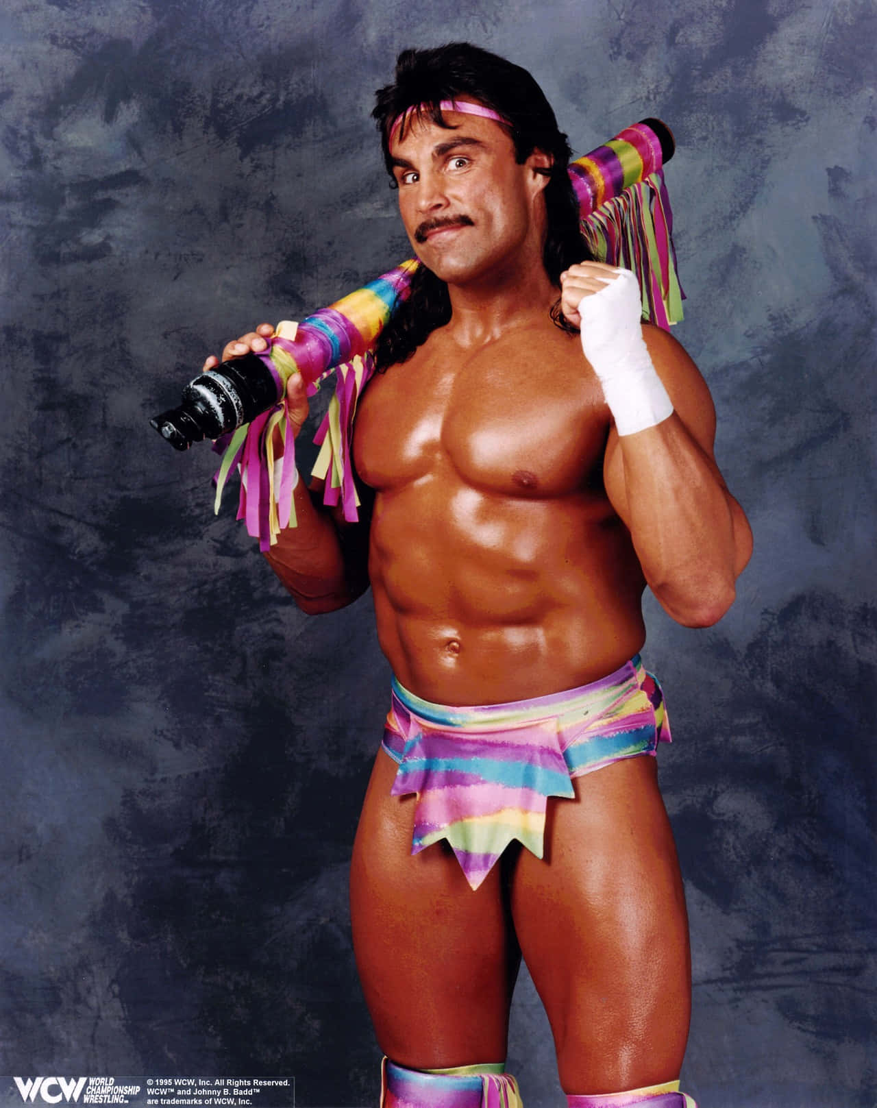 Cute Photoshoot With Marc Mero Background