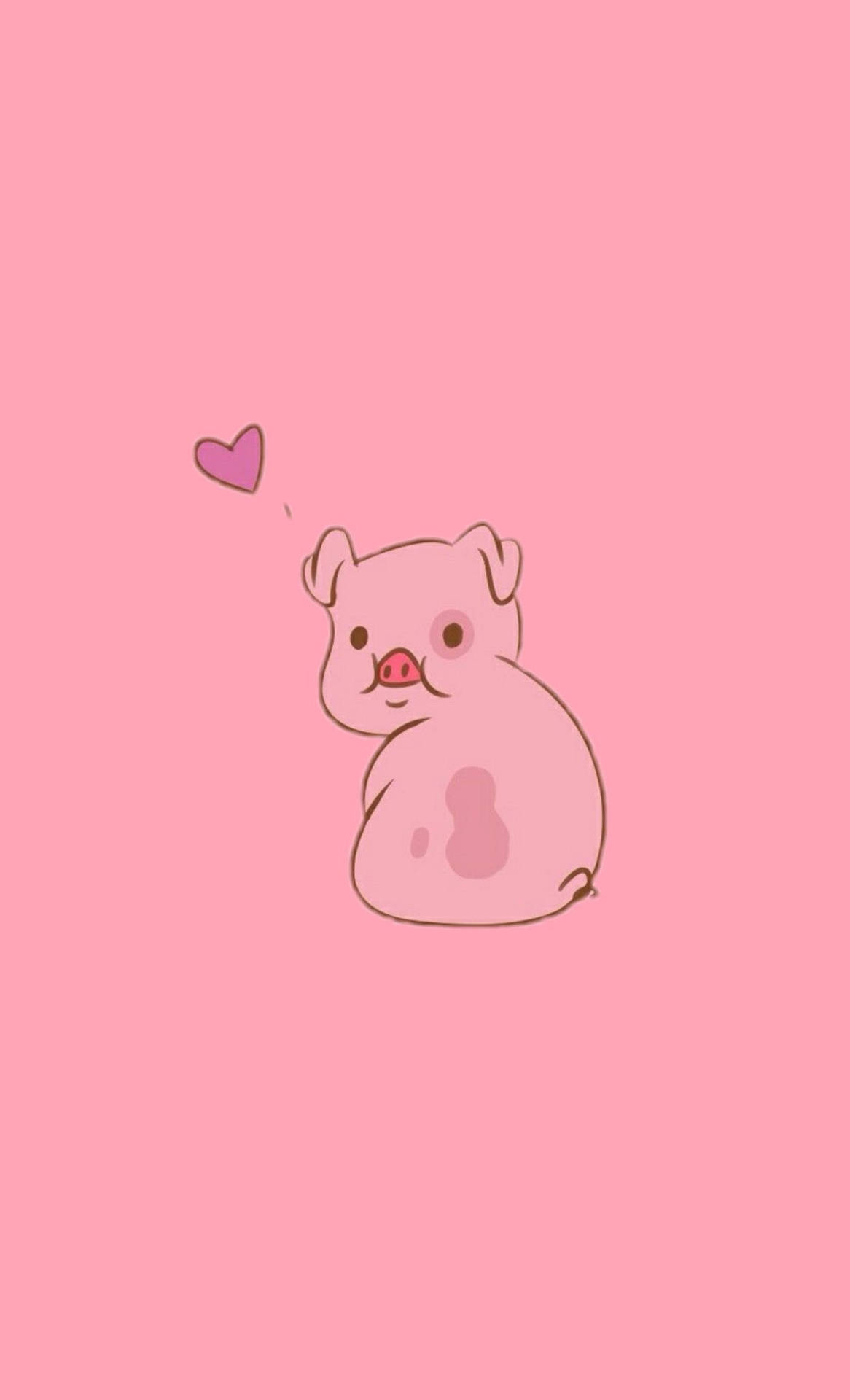 Cute Pig Heart