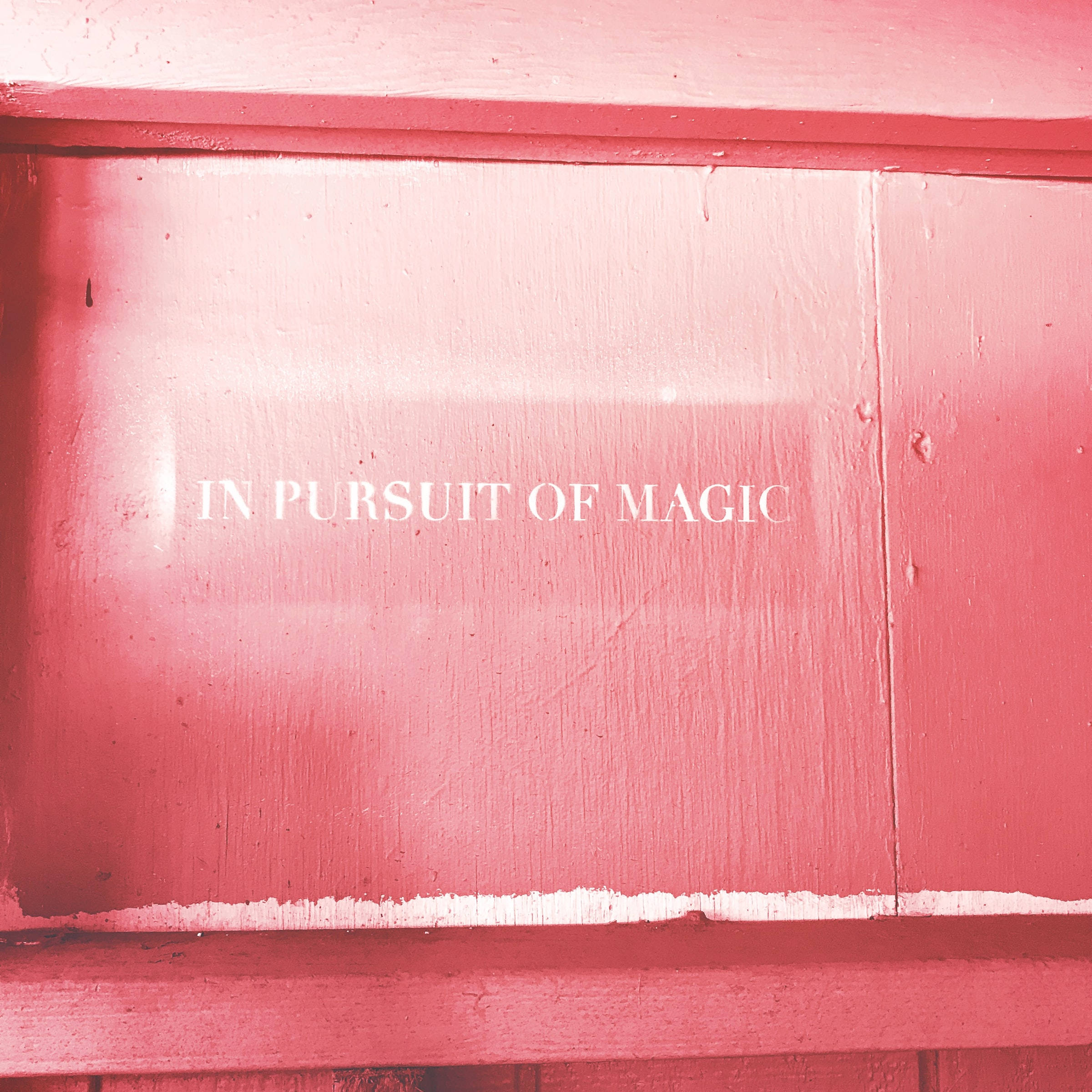 Cute Pink Aesthetic Magic Quote