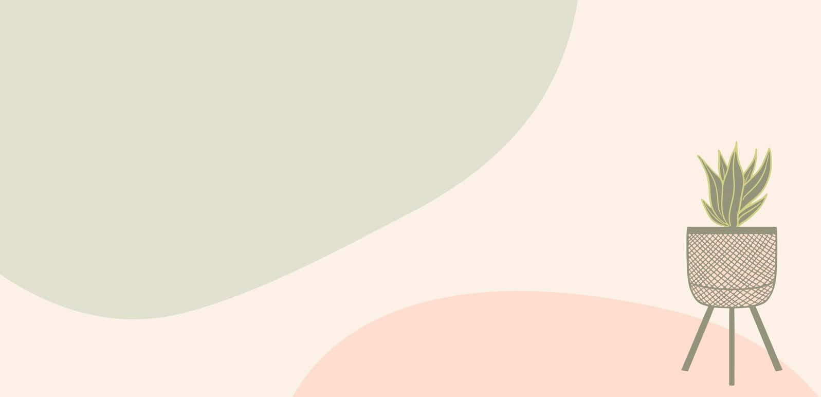 Cute Plant With Vase Stand