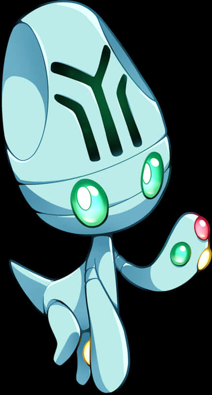 Cute Pokémon Elgyem Background