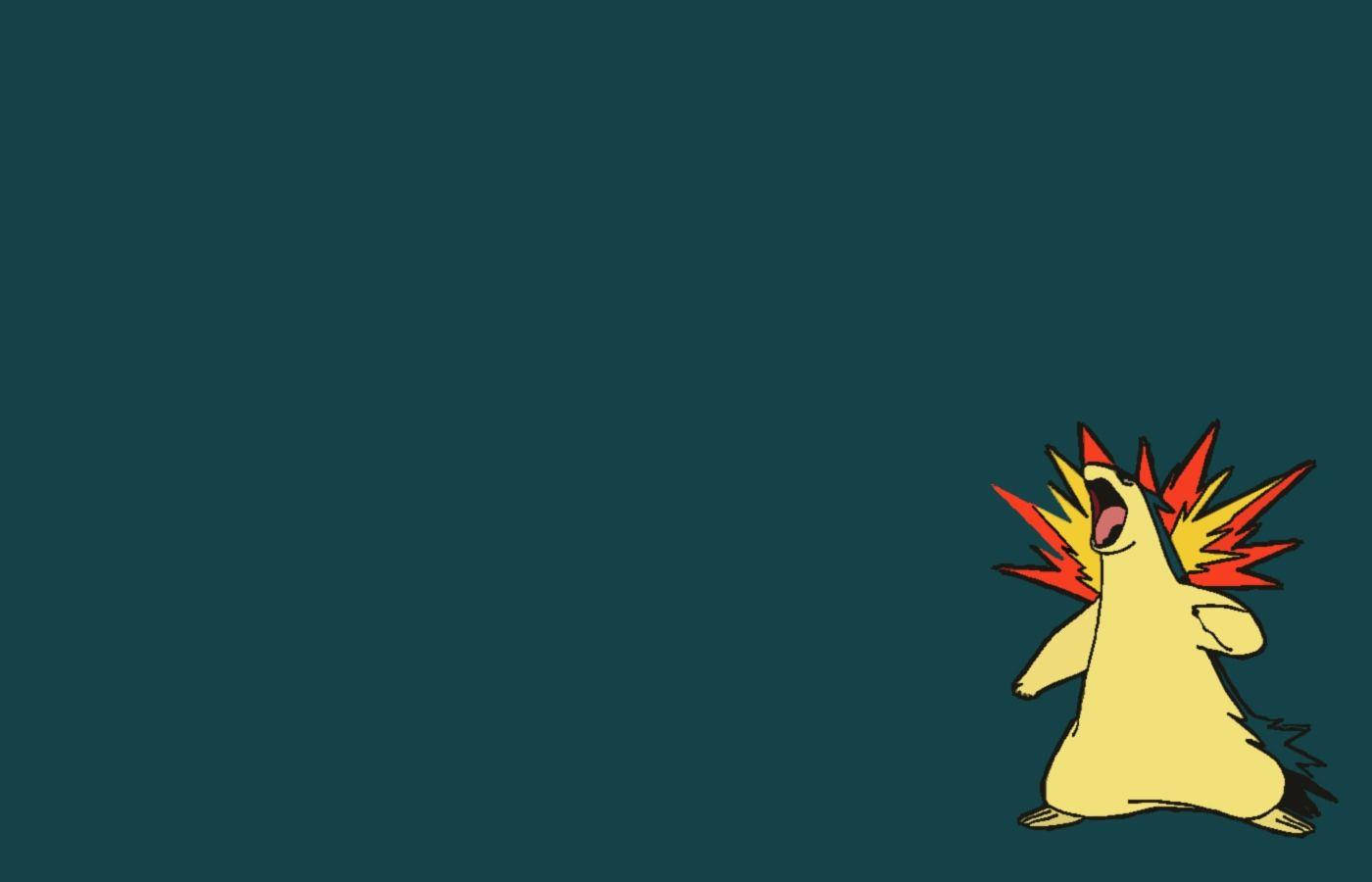Cute Pokemon Typhlosion Background