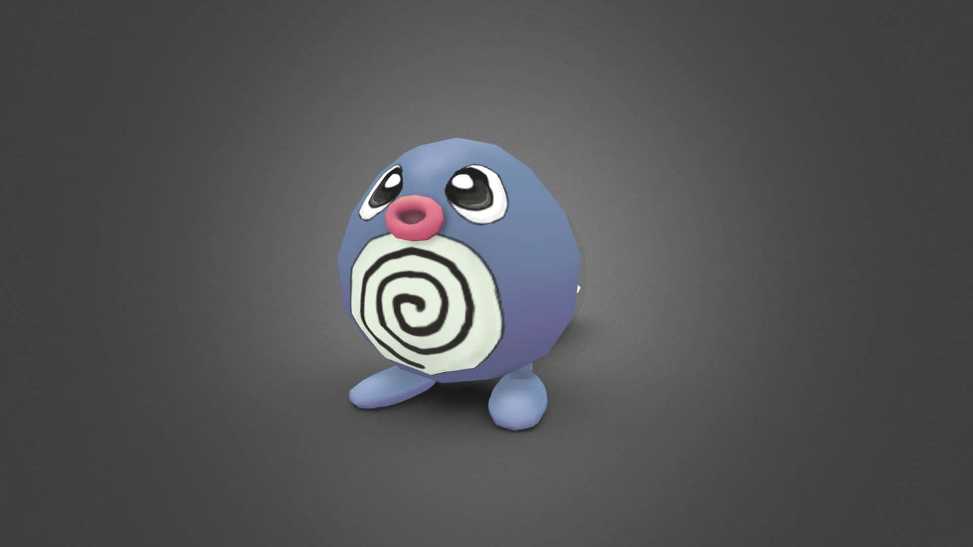 Cute Poliwag Art Background