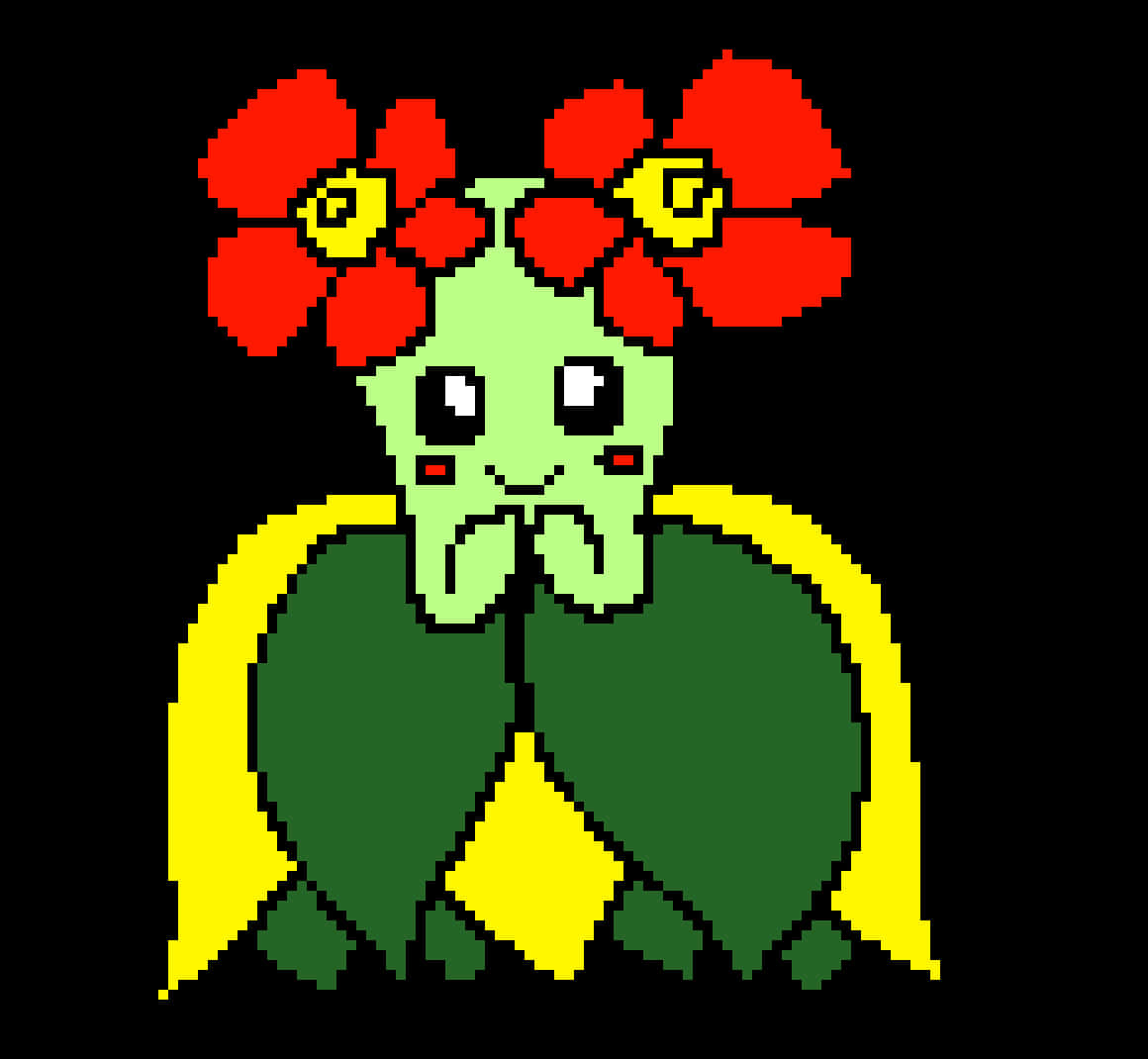 Cute Pose Of Bellossom Background