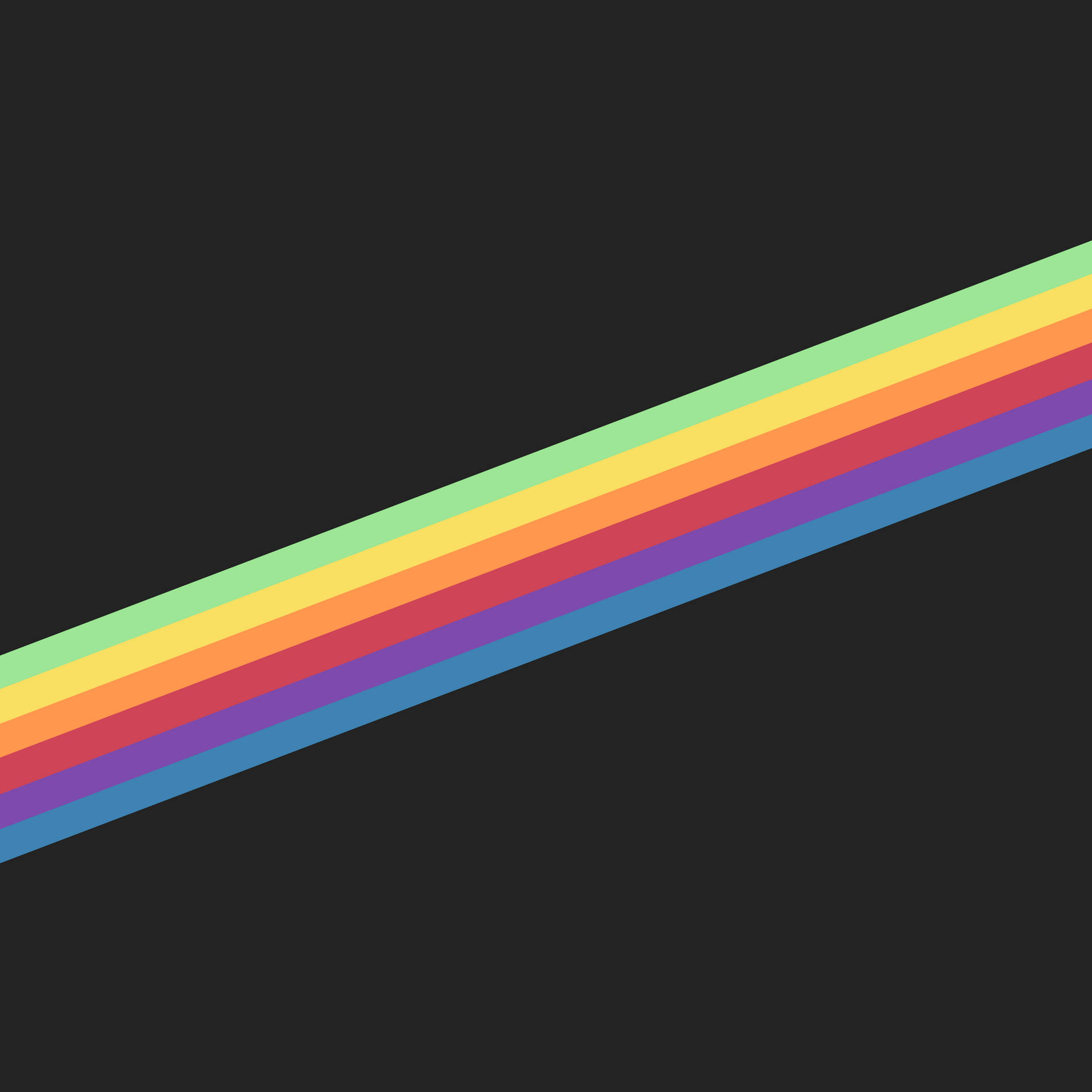 Cute Pride Diagonal Rainbow Art Background