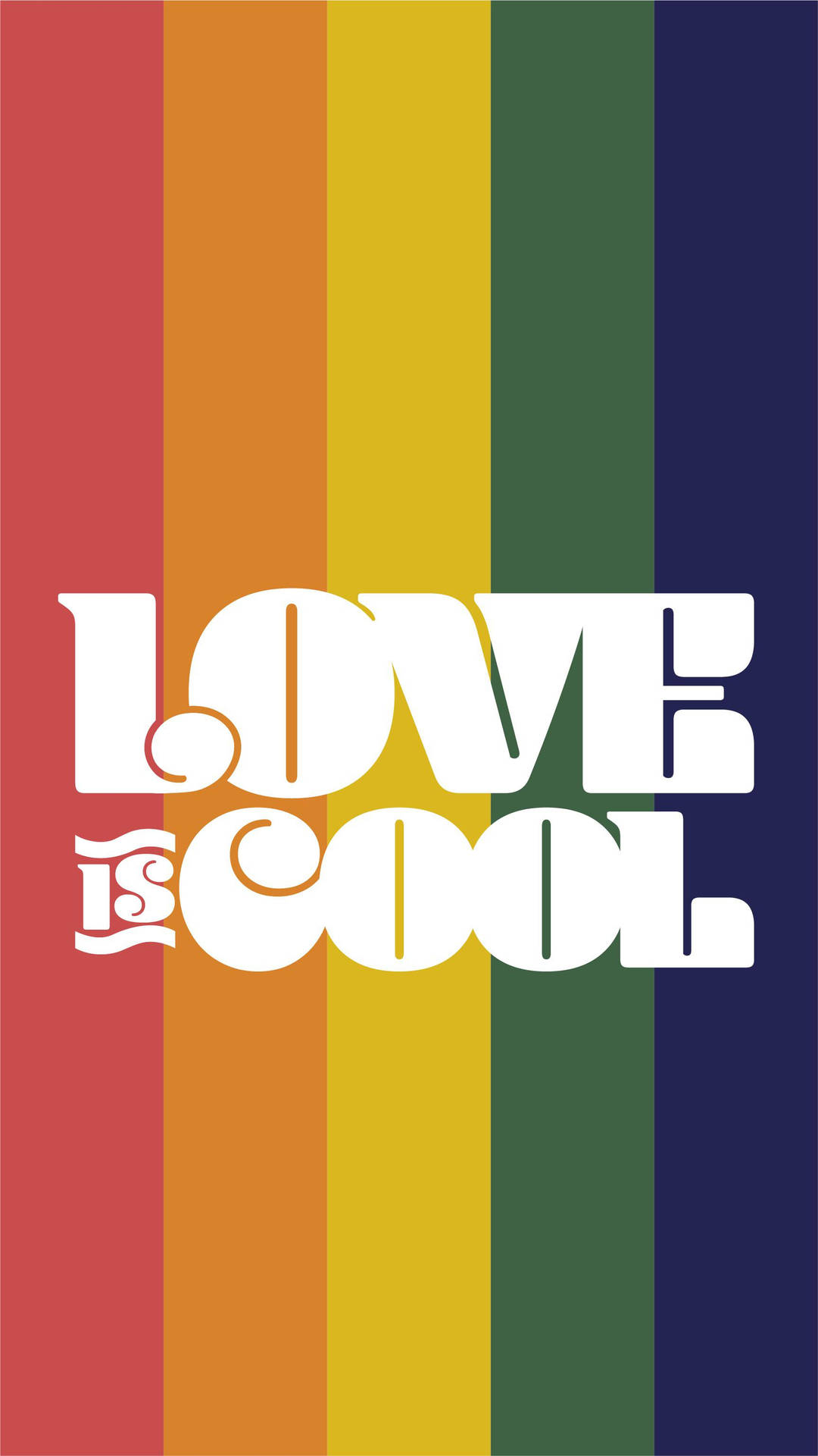 Cute Pride Love Is Cool Background