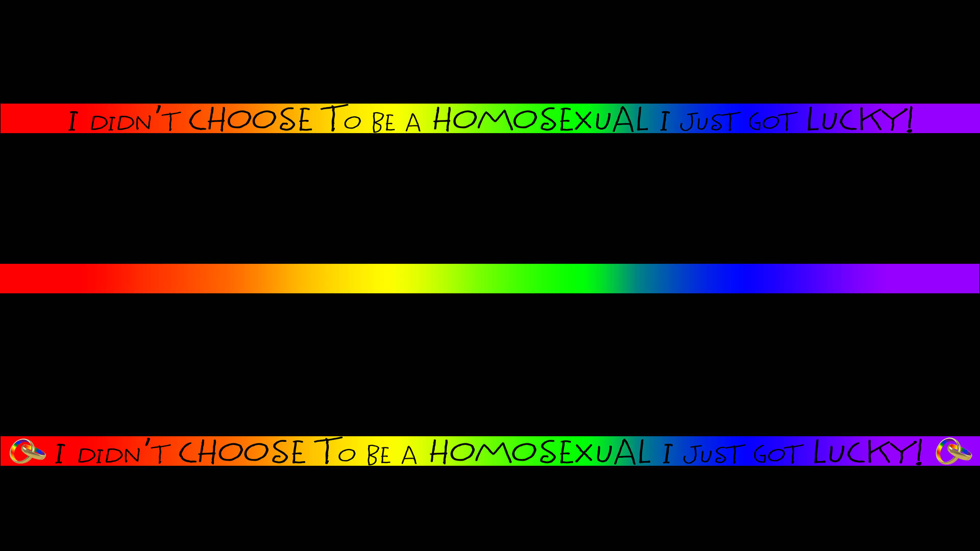 Cute Pride Strips Proud Words Background