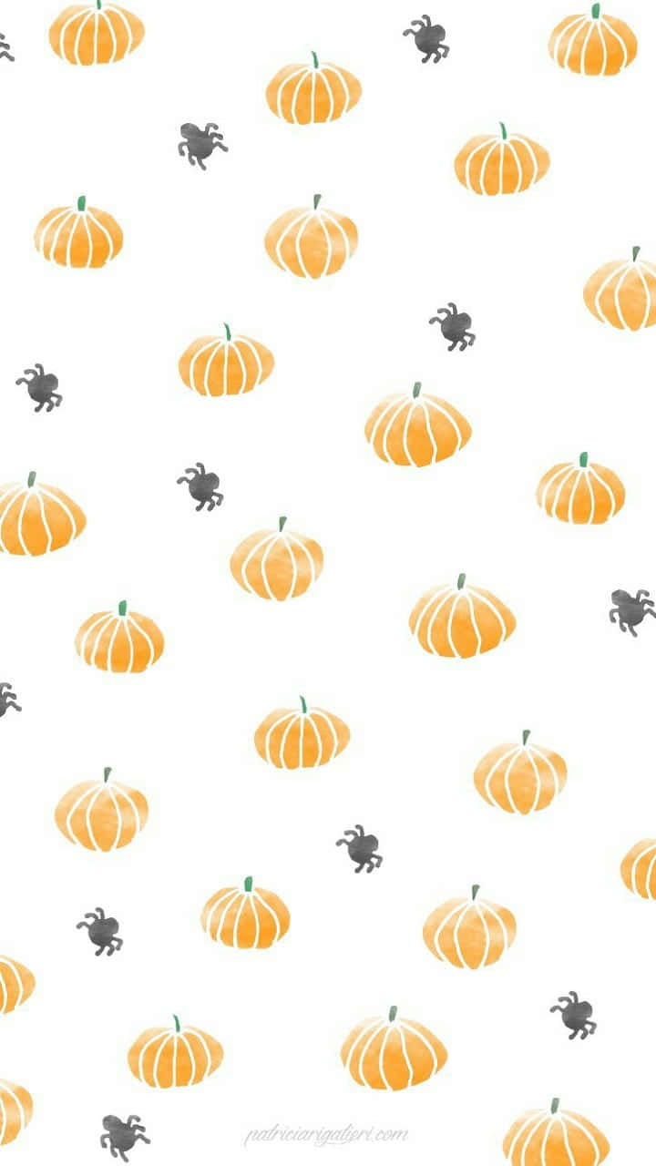 Cute Pumpkin Iphone Basic Background