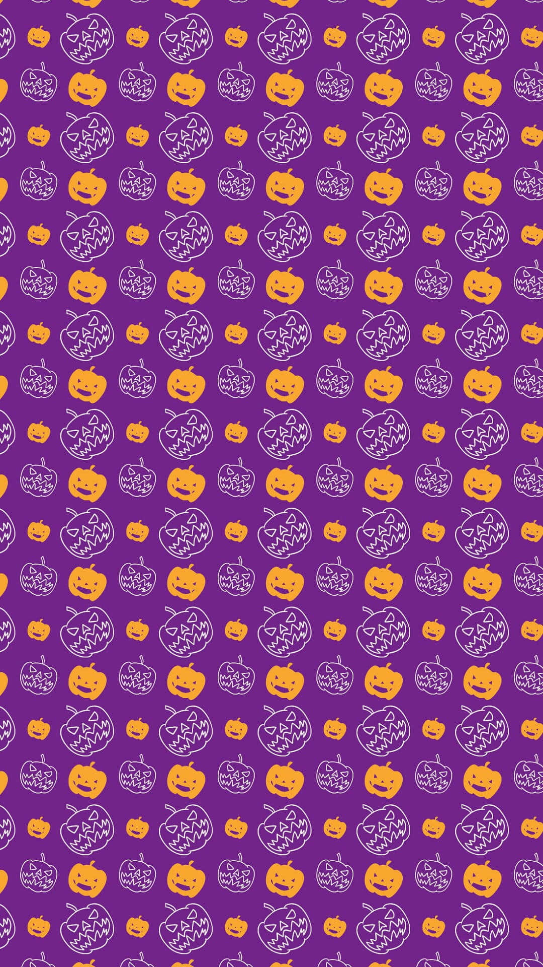 Cute Pumpkin Iphone Pattern Background