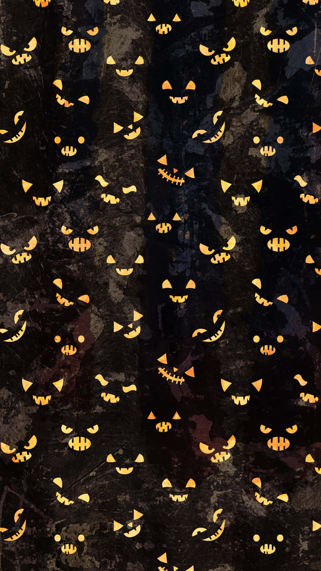 Cute Pumpkin Iphone Scary Background