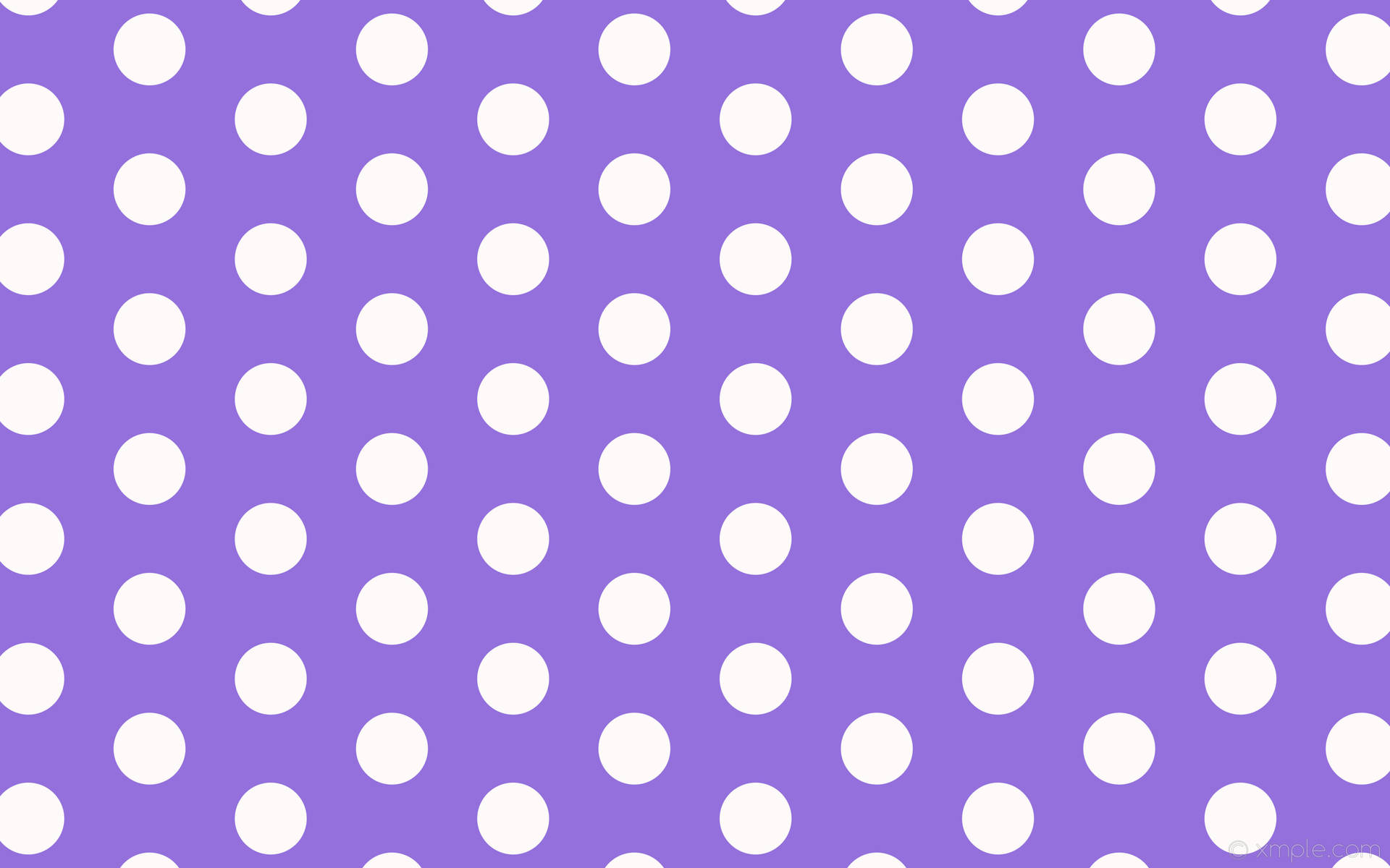 Cute Purple Polka Dot Pattern Background