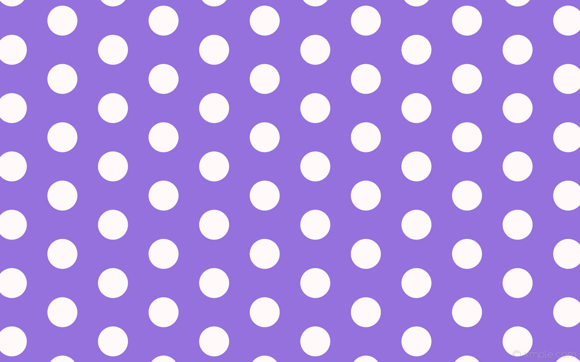 Cute Purple Polka Dots Background