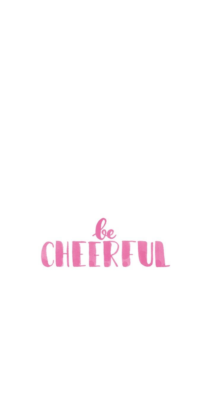 Cute Quotes White And Pink Background