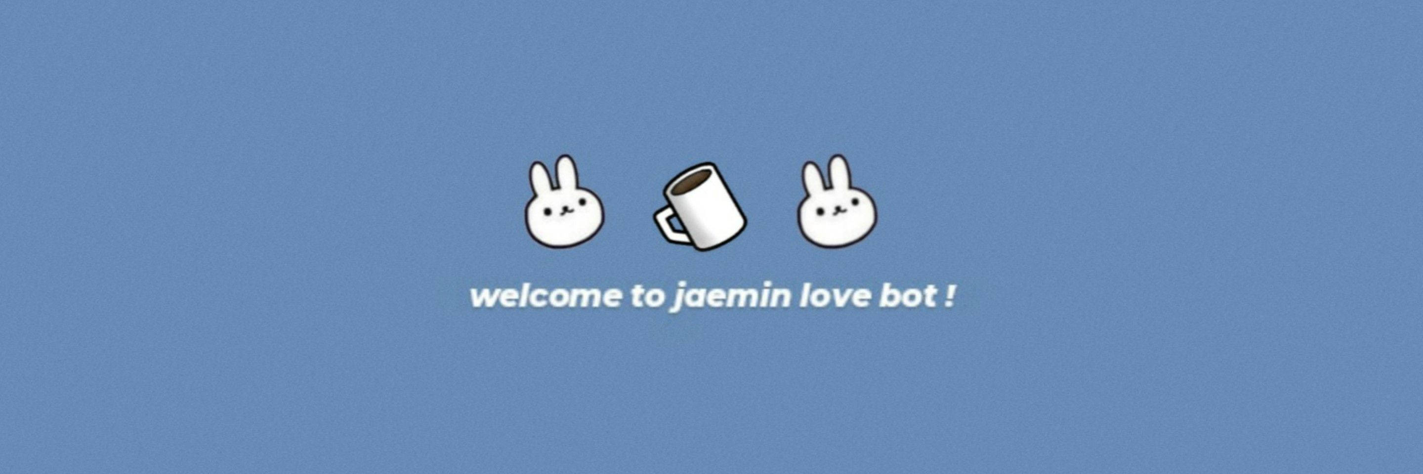 Cute Rabbit And Coffee Twitter Header Background