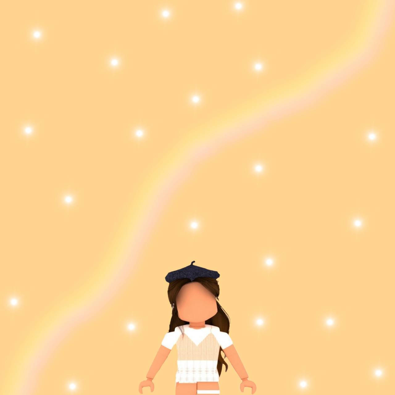 Cute Roblox With A Cap Background