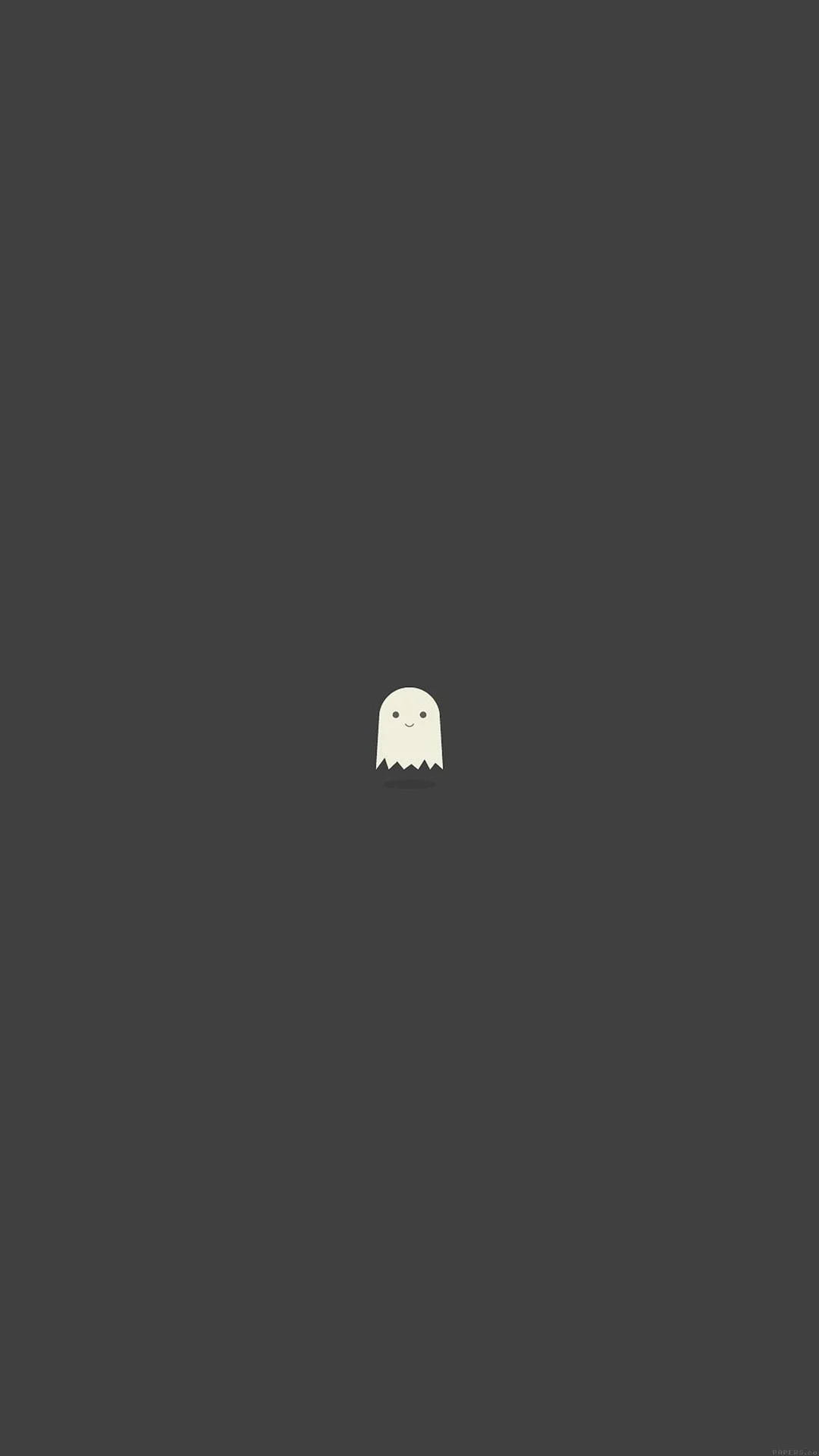 Cute Sad Ghost Background