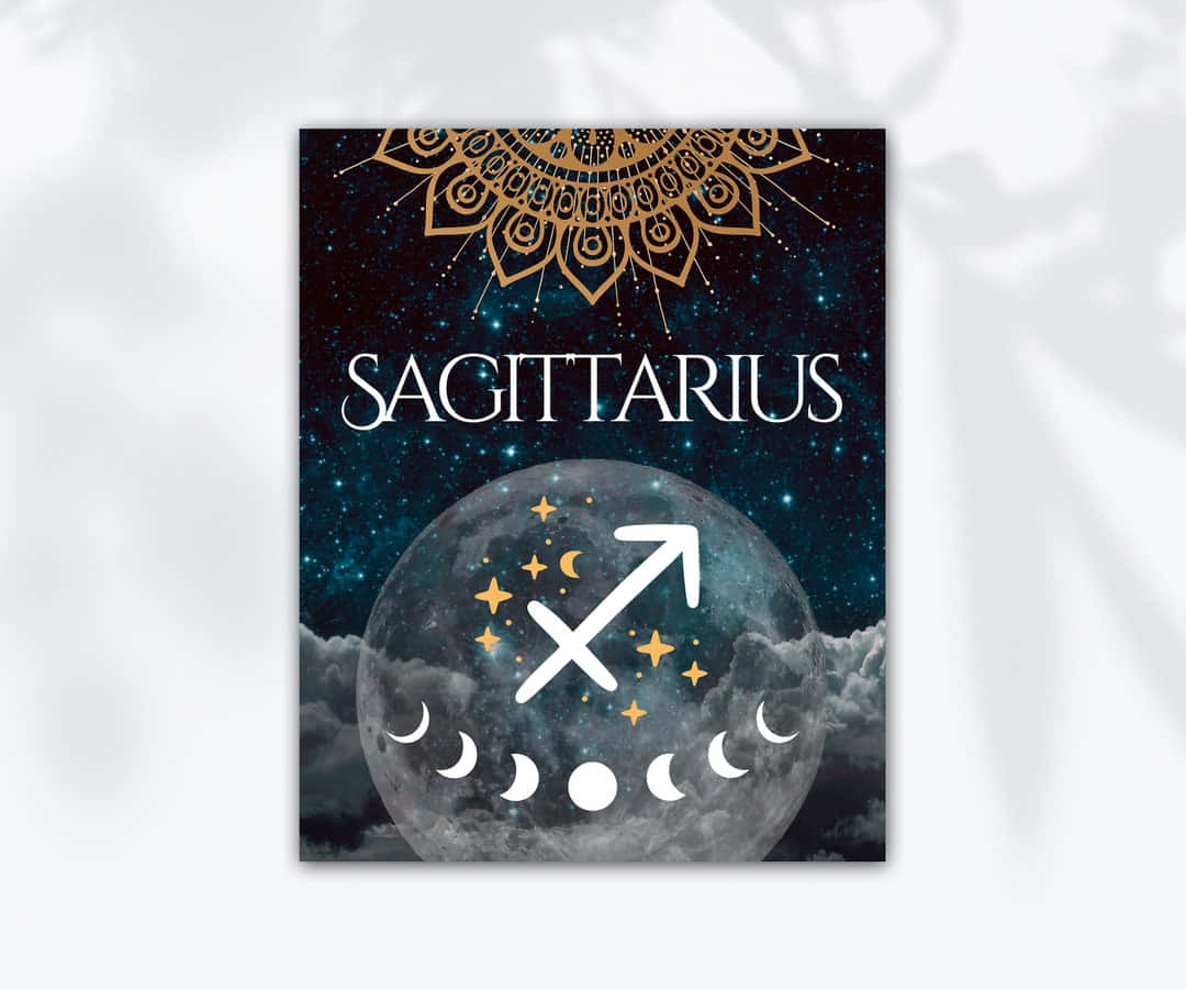 Cute Sagittarius Poster Background