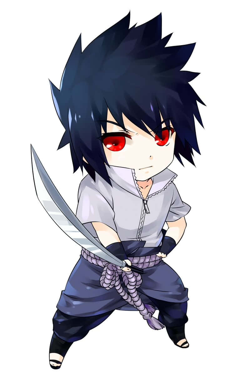 Cute Sasuke - The Eternal Ninjutsu Master Background