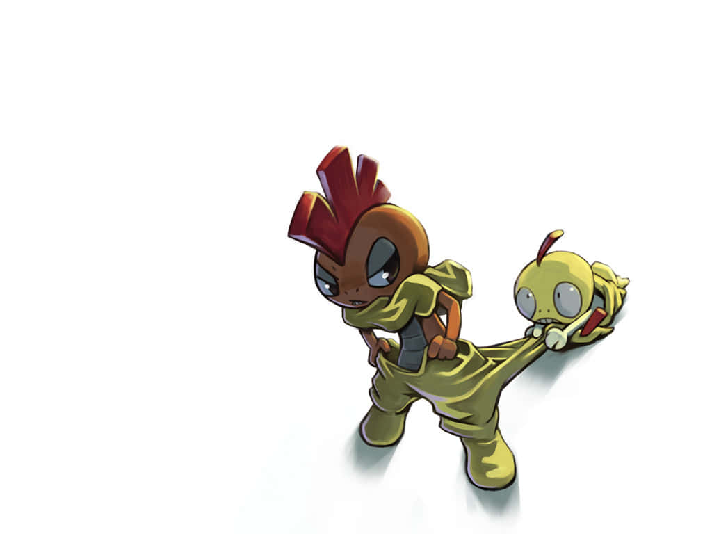 Cute Scrafty And Scraggy Art