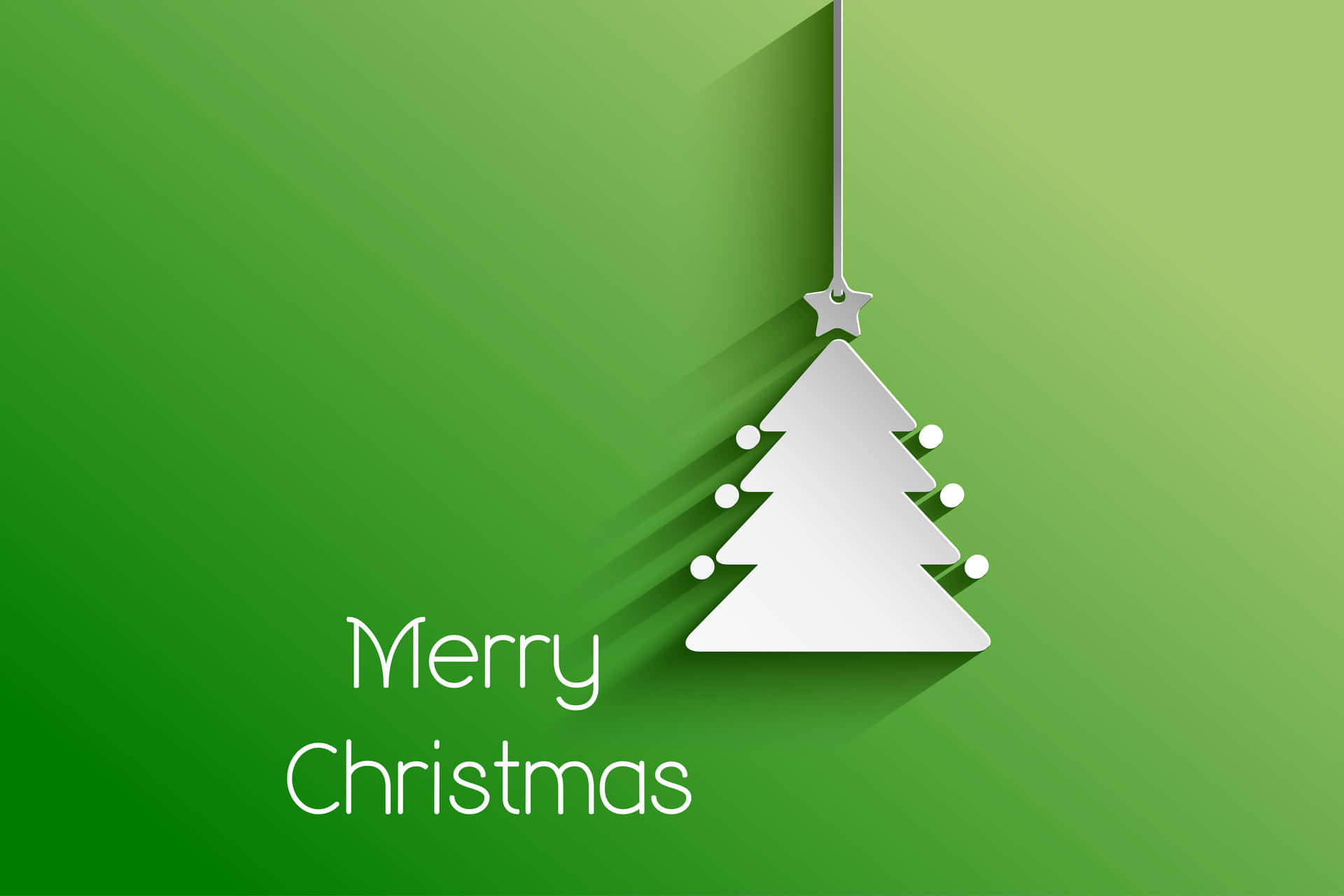 Cute Simple Christmas Card Background