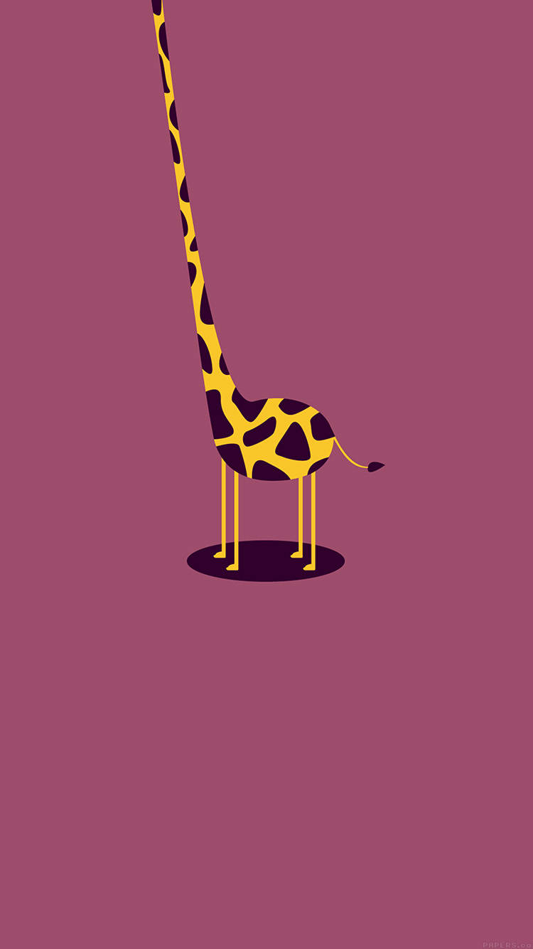 Cute Simple Giraffe