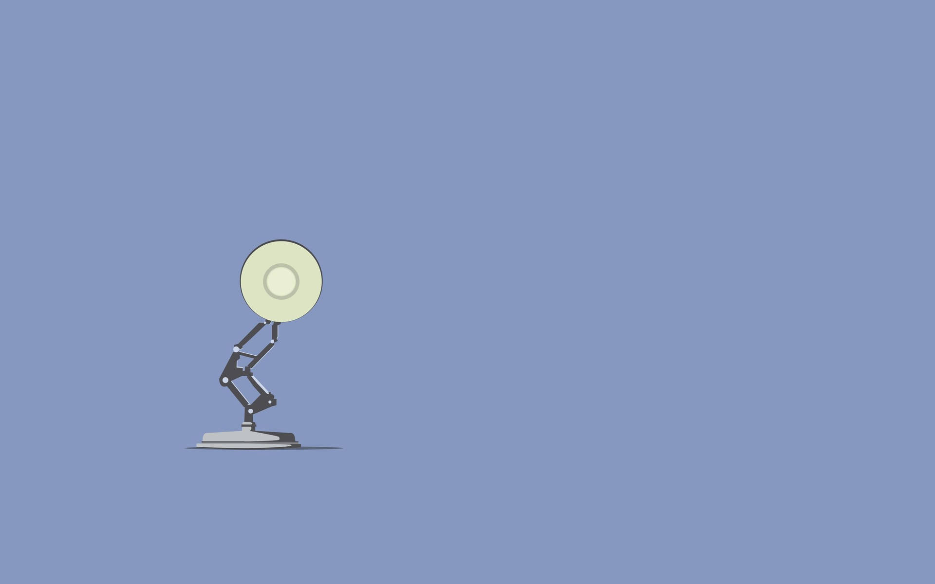 Cute Simple Pixar Lamp Background