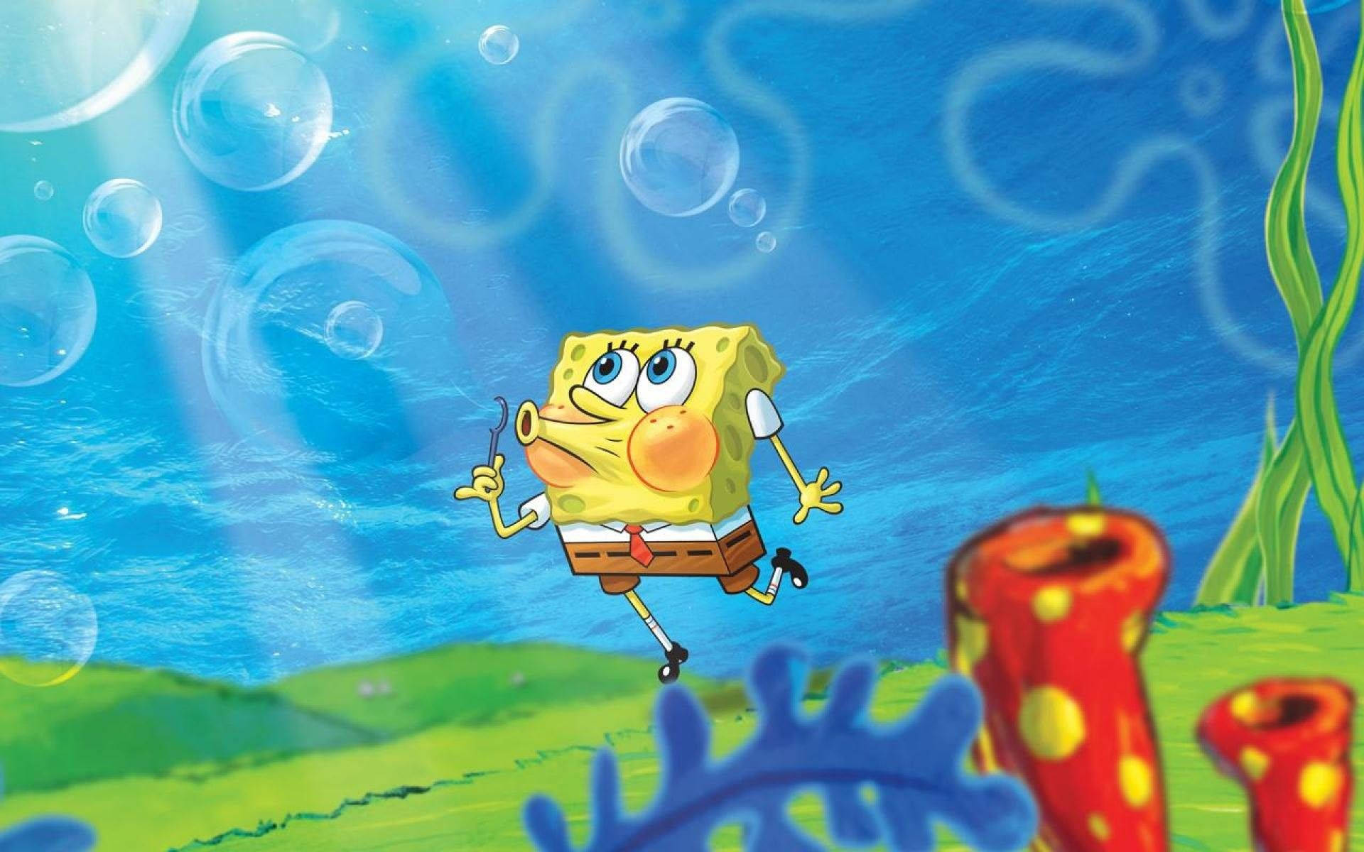 Cute Spongebob Bikini Bottom Bubbles