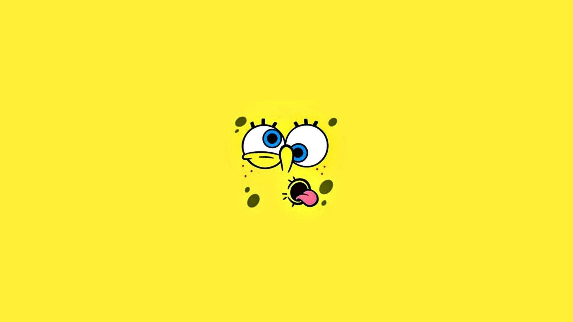 Cute Spongebob Silly Face