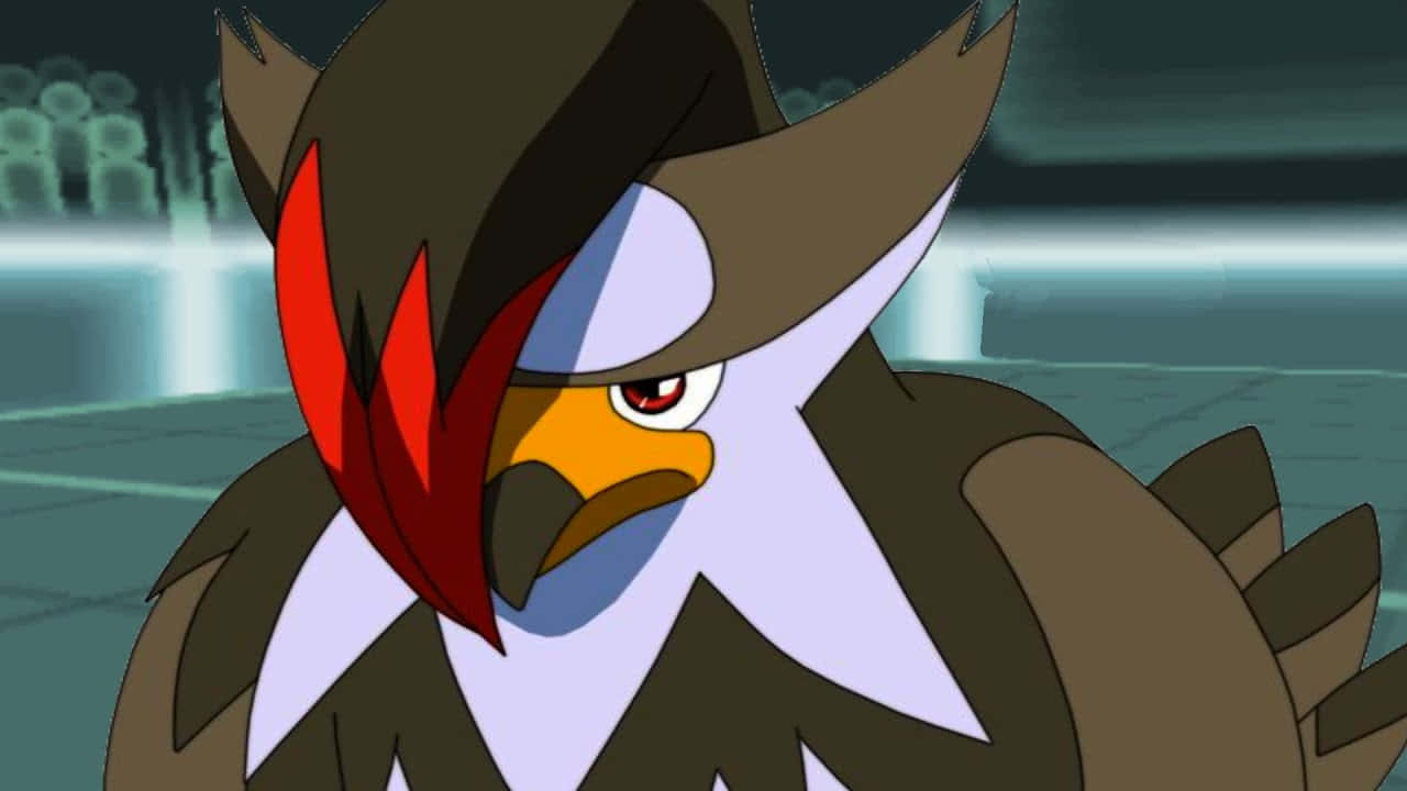 Cute Staraptor Background
