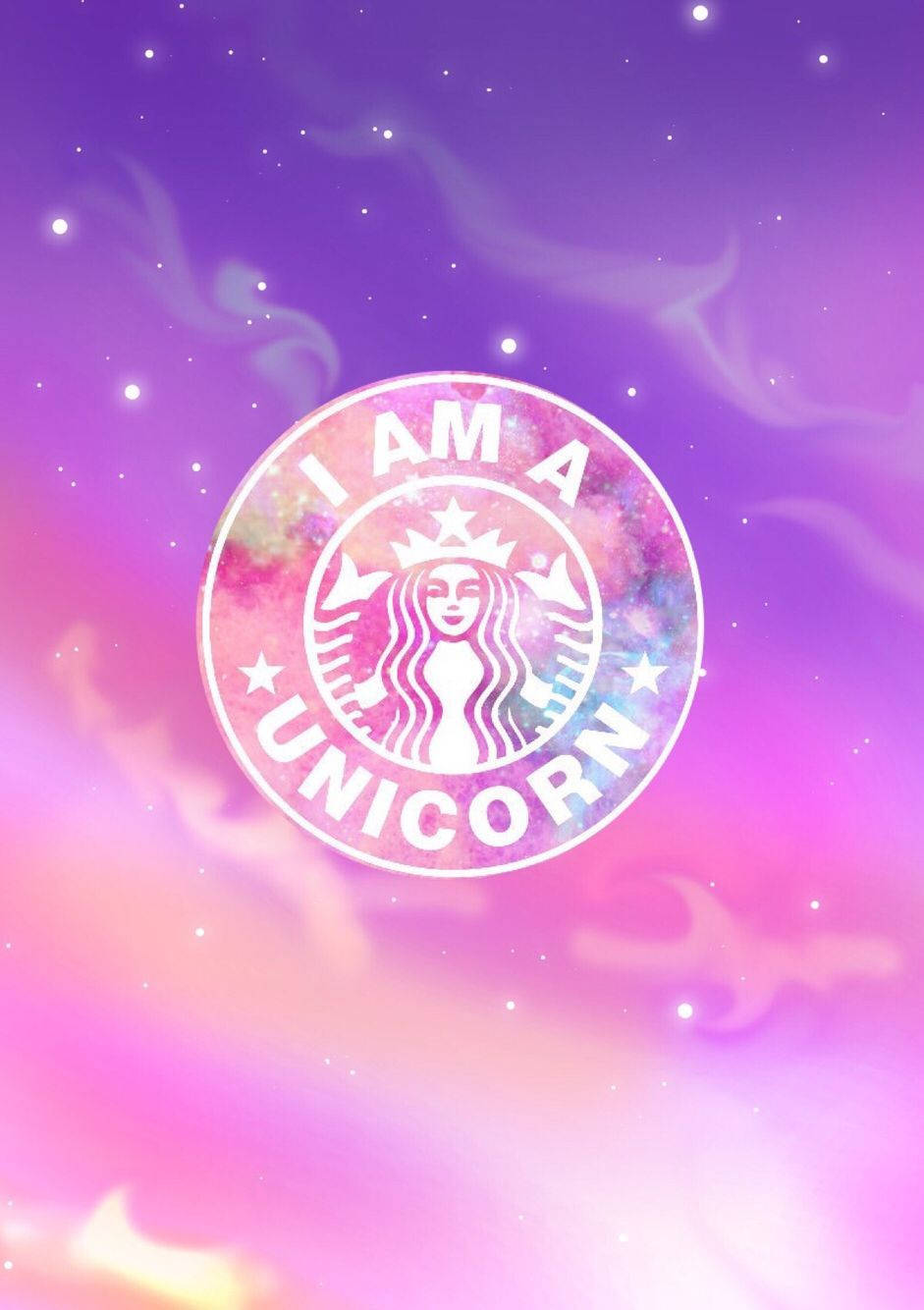 Cute Starbucks Dreamy Logo Background