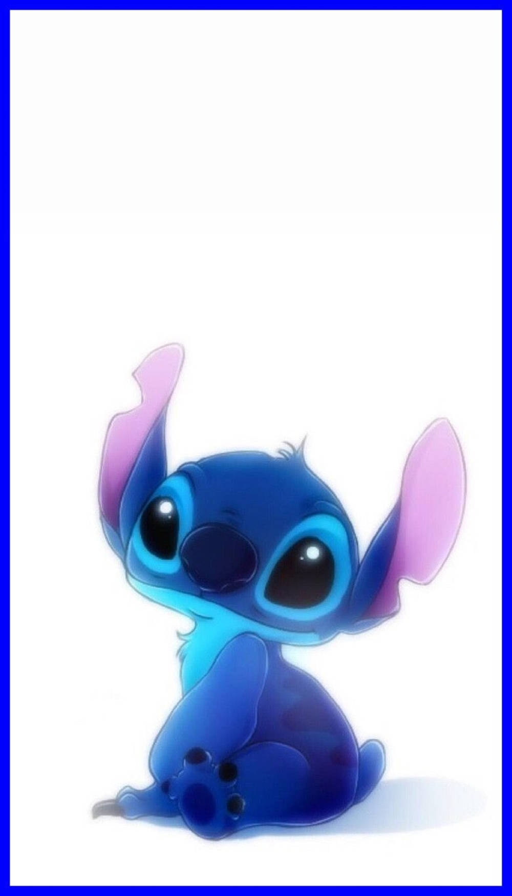 Cute Stitch Blue Koala Iphone Background